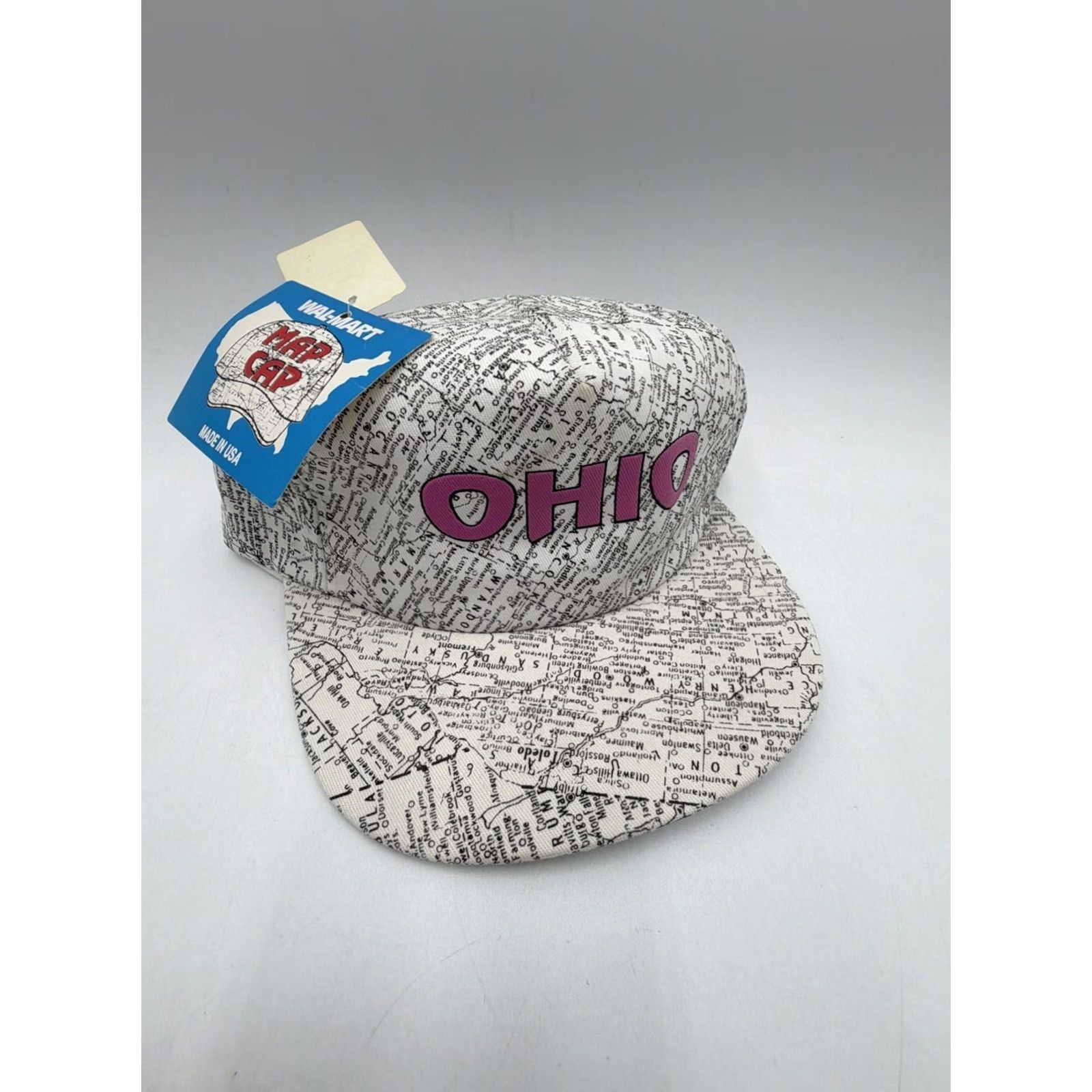 Pro Player VTG Pro Player USA Ohio Map Route State AOP Trucker Snapback Hat NWT Multicolor Adjustable One Size Men Qty Hat Size US 35 - 3 Thumbnail