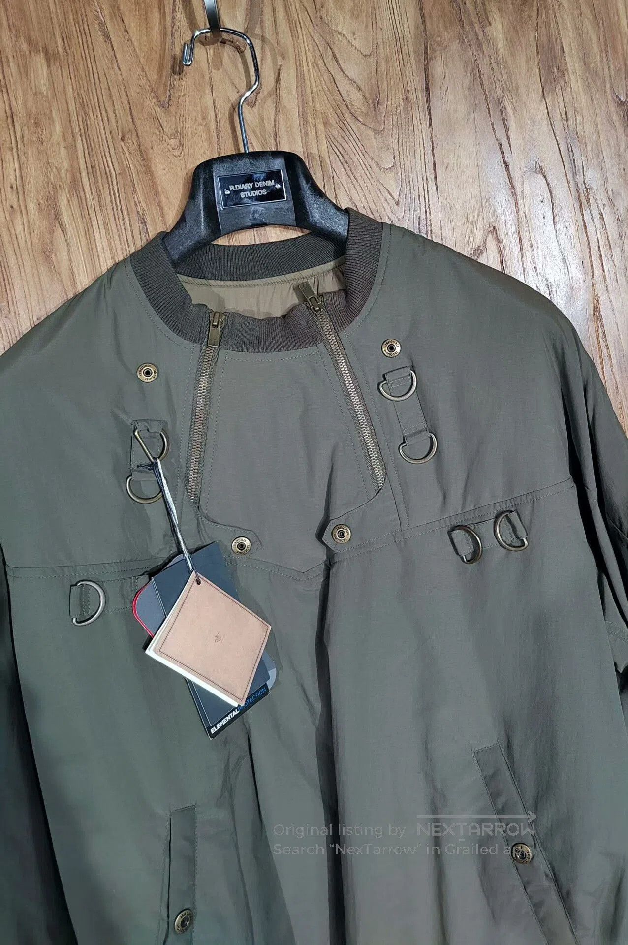 TATRAS Functional Cotton Jacket in Military Green. Size US M / EU 48-50 / 2 - 3 Thumbnail