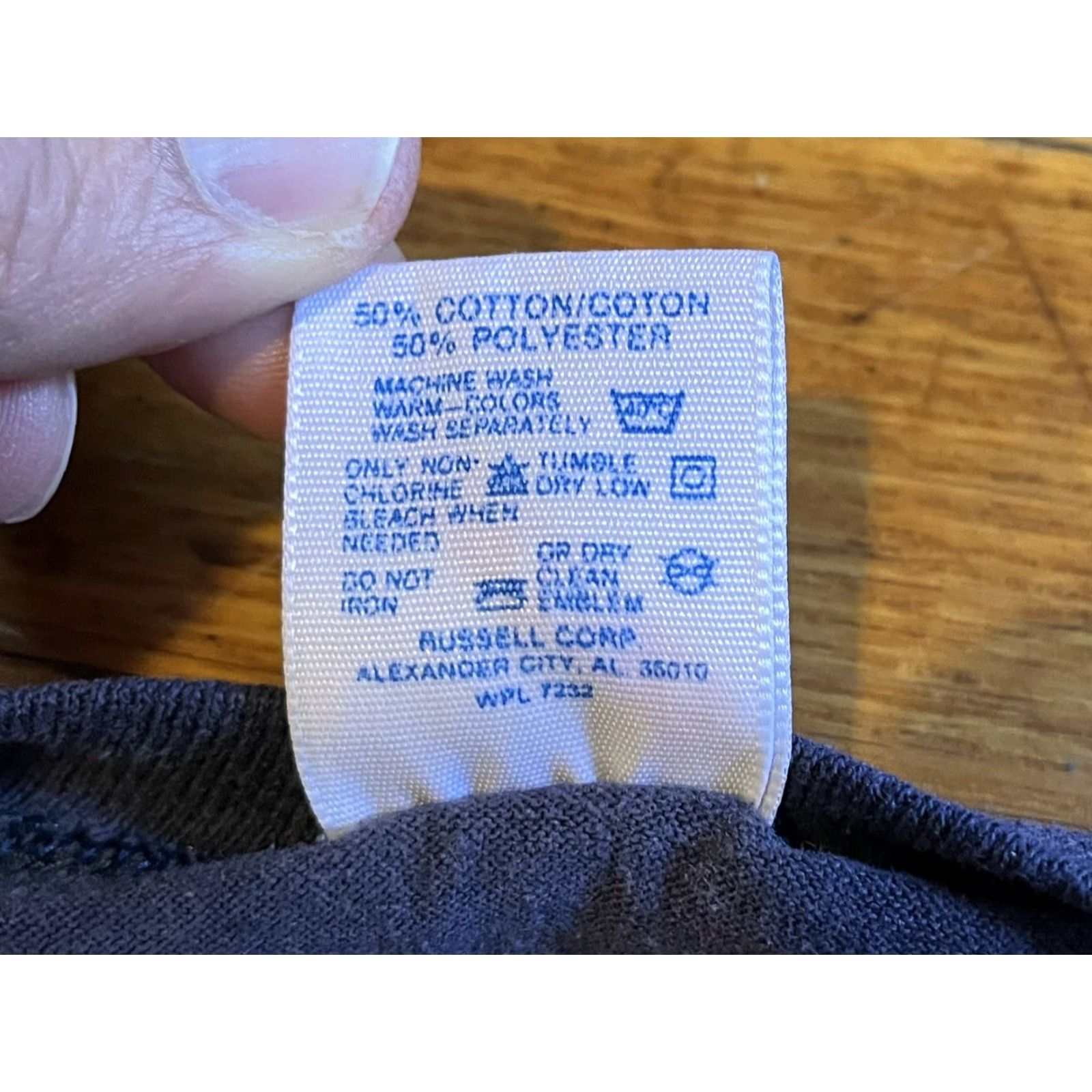 Jerzees VINTAGE Annapolis High School Water Polo 1992 Shirt Men’s L Blue Single Stitch Jerzees T-Shirt Crew Neck Short Sleeve Graphic Print 90s Sports Size US L / EU 52-54 / 3 - 6 Thumbnail