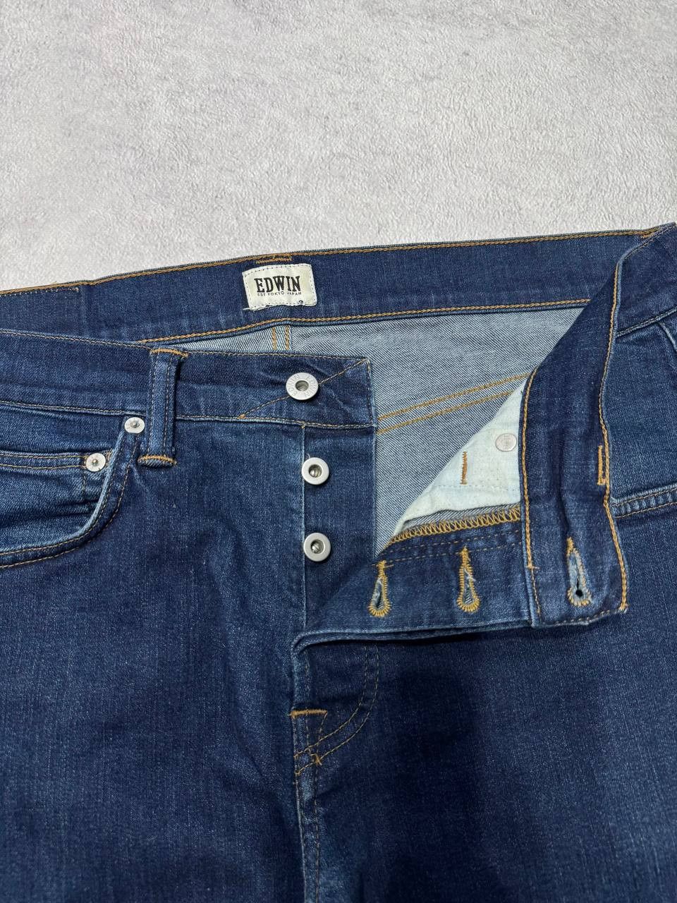Edwin Edwin ED-55 Ragular Tapered Denim Jeans Size US 34 / EU 50 - 7 Thumbnail