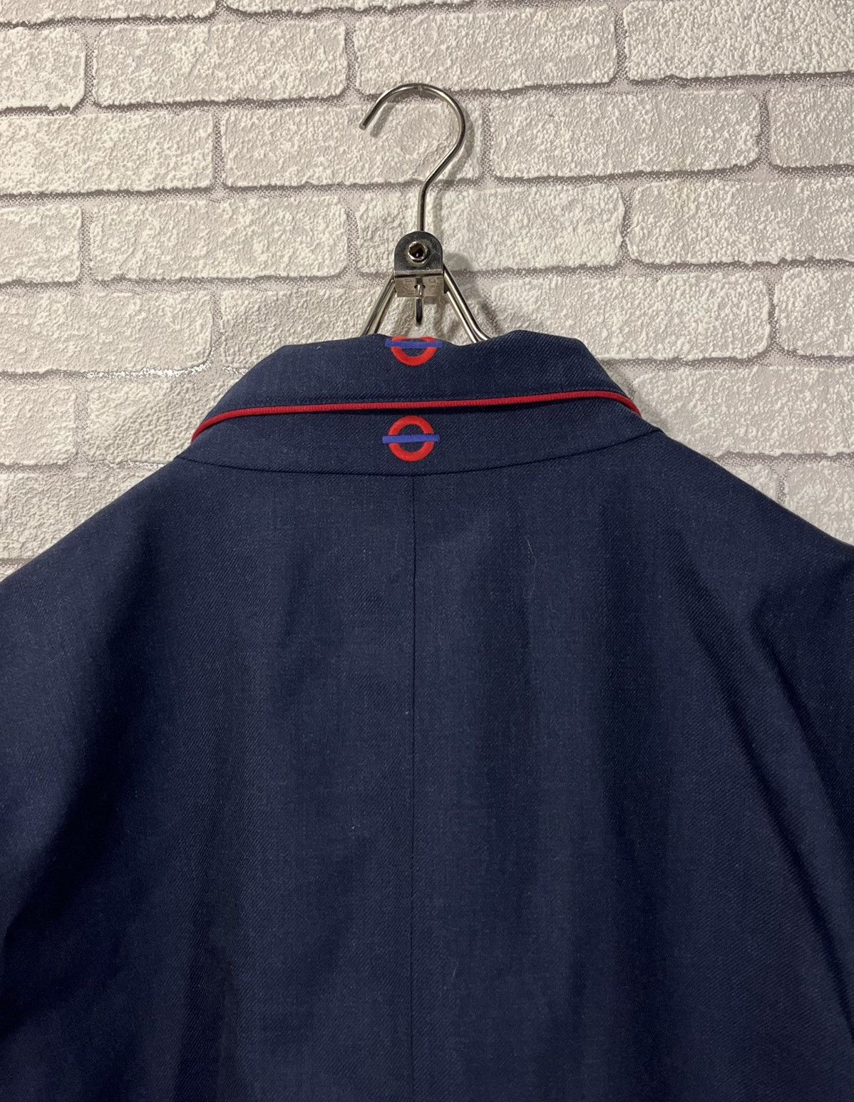 Vintage London Underground Hemingway Long Coat Very rare Size US XXL / EU 58 / 5 - 9 Thumbnail