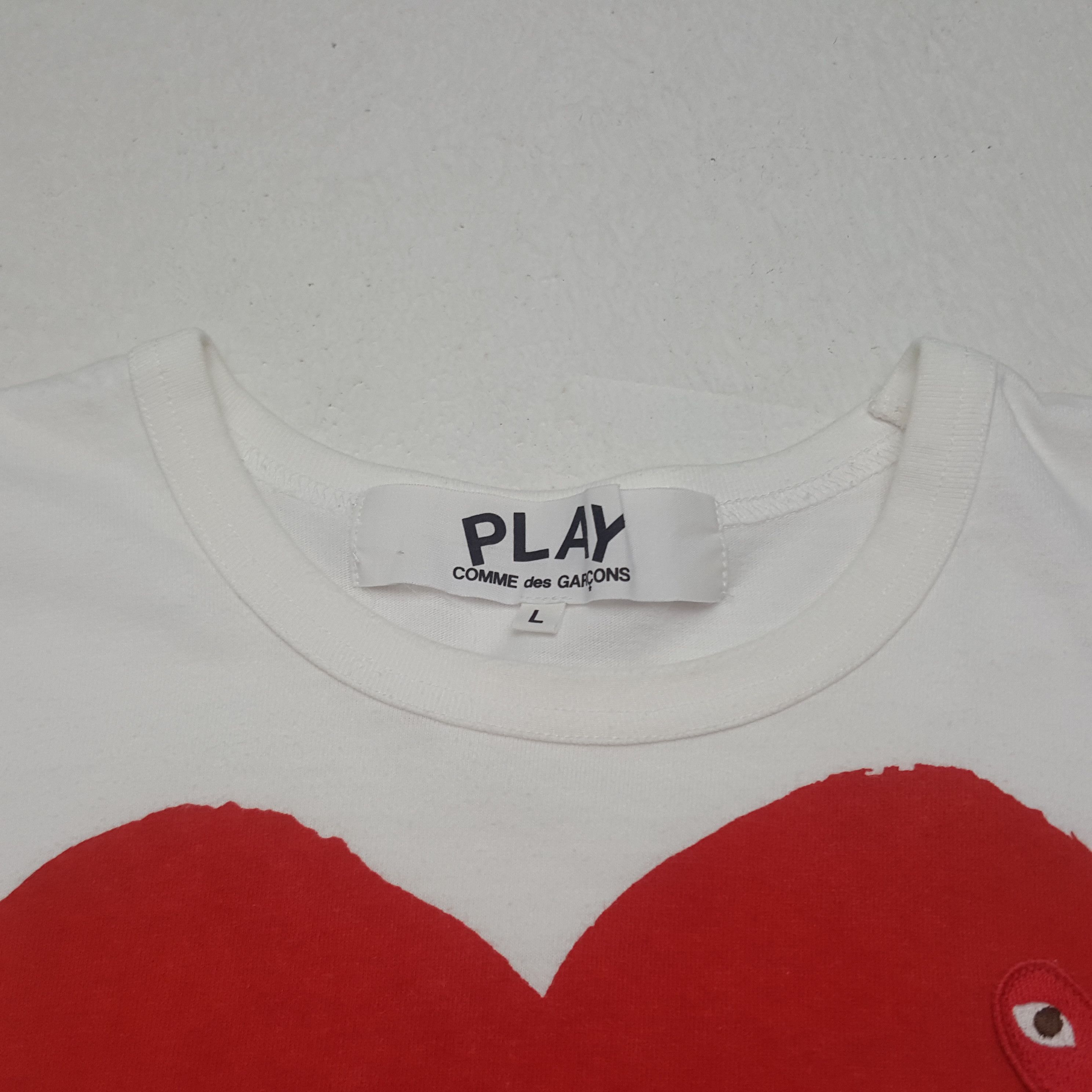 Comme des Garcons PLAY × Japanese Brand × Vintage Vintage Comme des Garcons Play Japanese Designer Tshirt Size US M / EU 48-50 / 2 - 3 Thumbnail