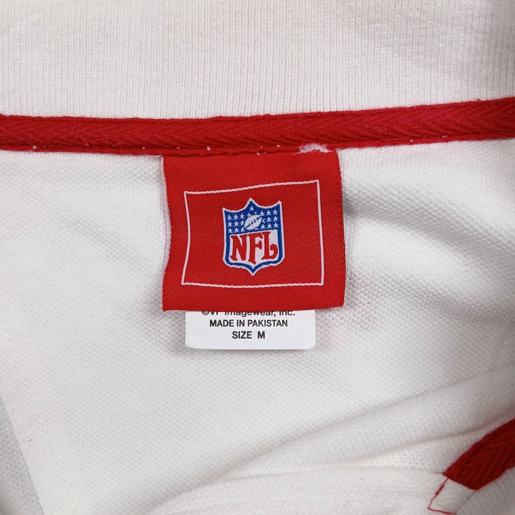 NFL Tampa Bay Buccaneers Polo Shirt Men M White Red NFL Football Shirt Polo Size US M / EU 48-50 / 2 - 5 Thumbnail