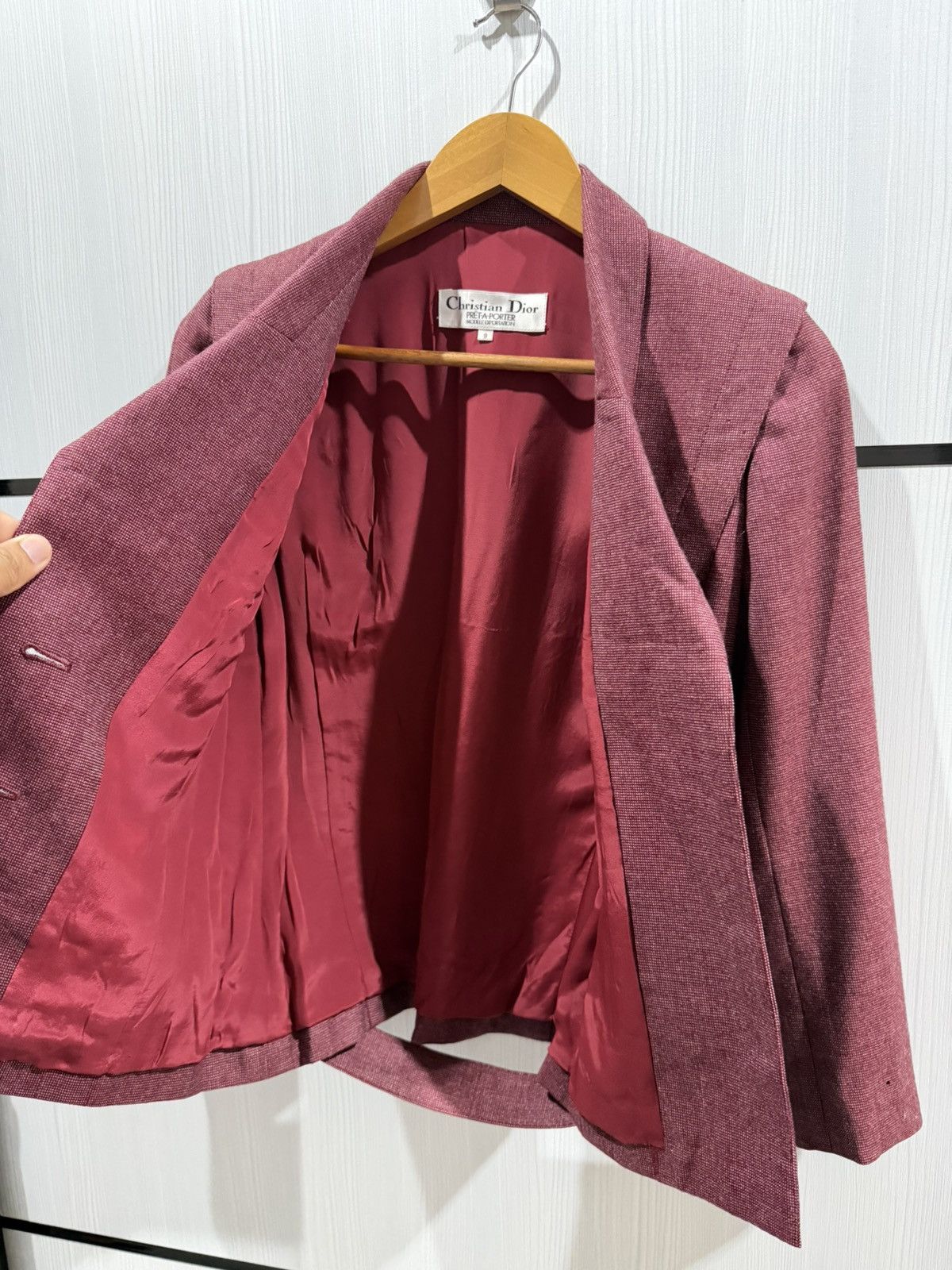 Christian Dior Monsieur Christian Dior Pret-A-Porter Blazer Size M / US 6-8 / IT 42-44 - 7 Thumbnail