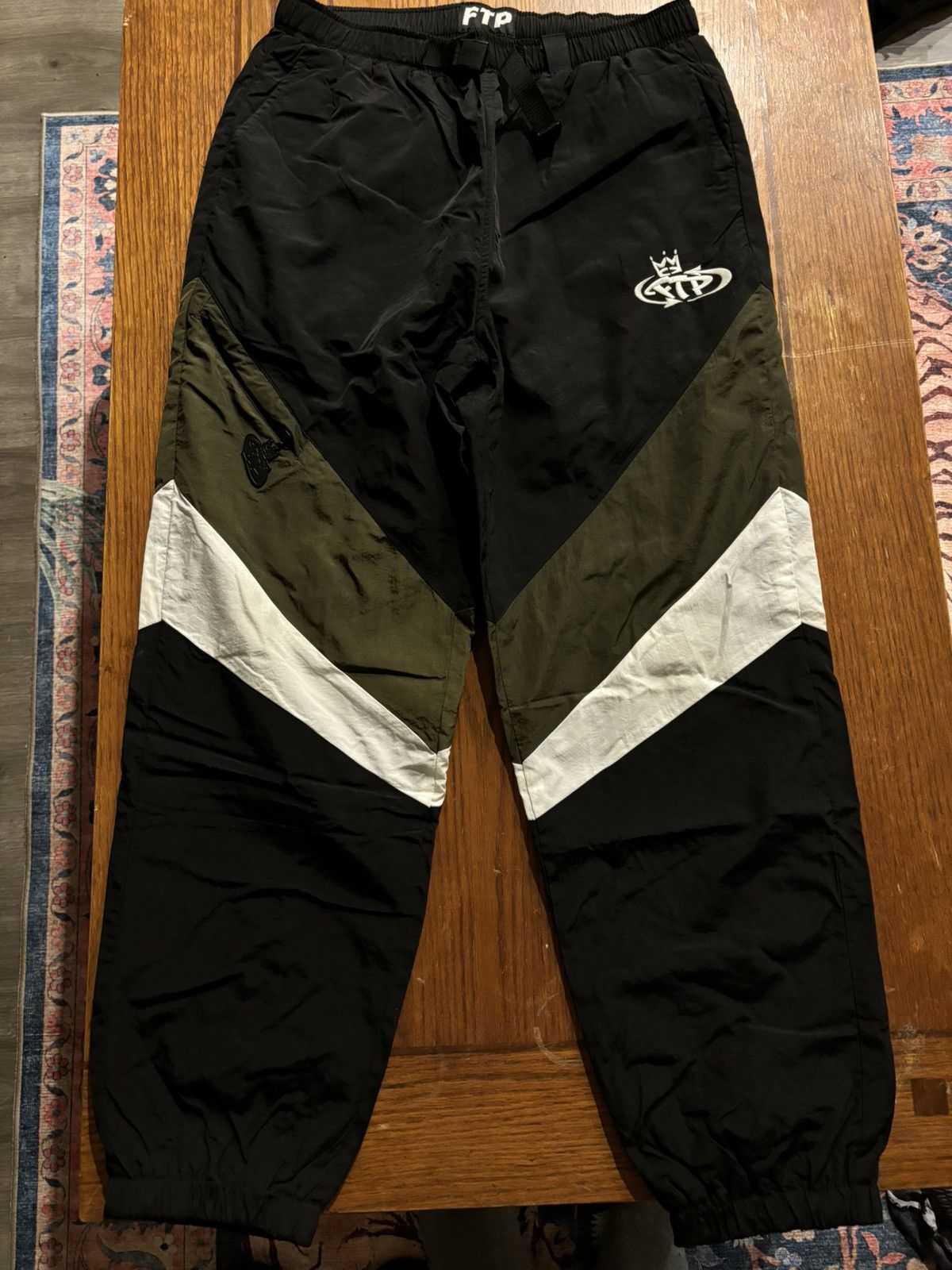 Fuck The Population FTP Nation Track Pants Size US 32 / EU 48 - 1 Thumbnail