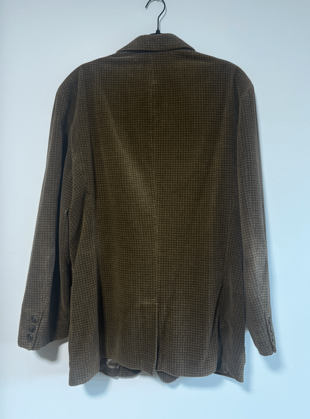 Giorgio Armani 90s a milano borgonuovo 21 blazer jacket vintage cotton Size 40R - 7 Thumbnail
