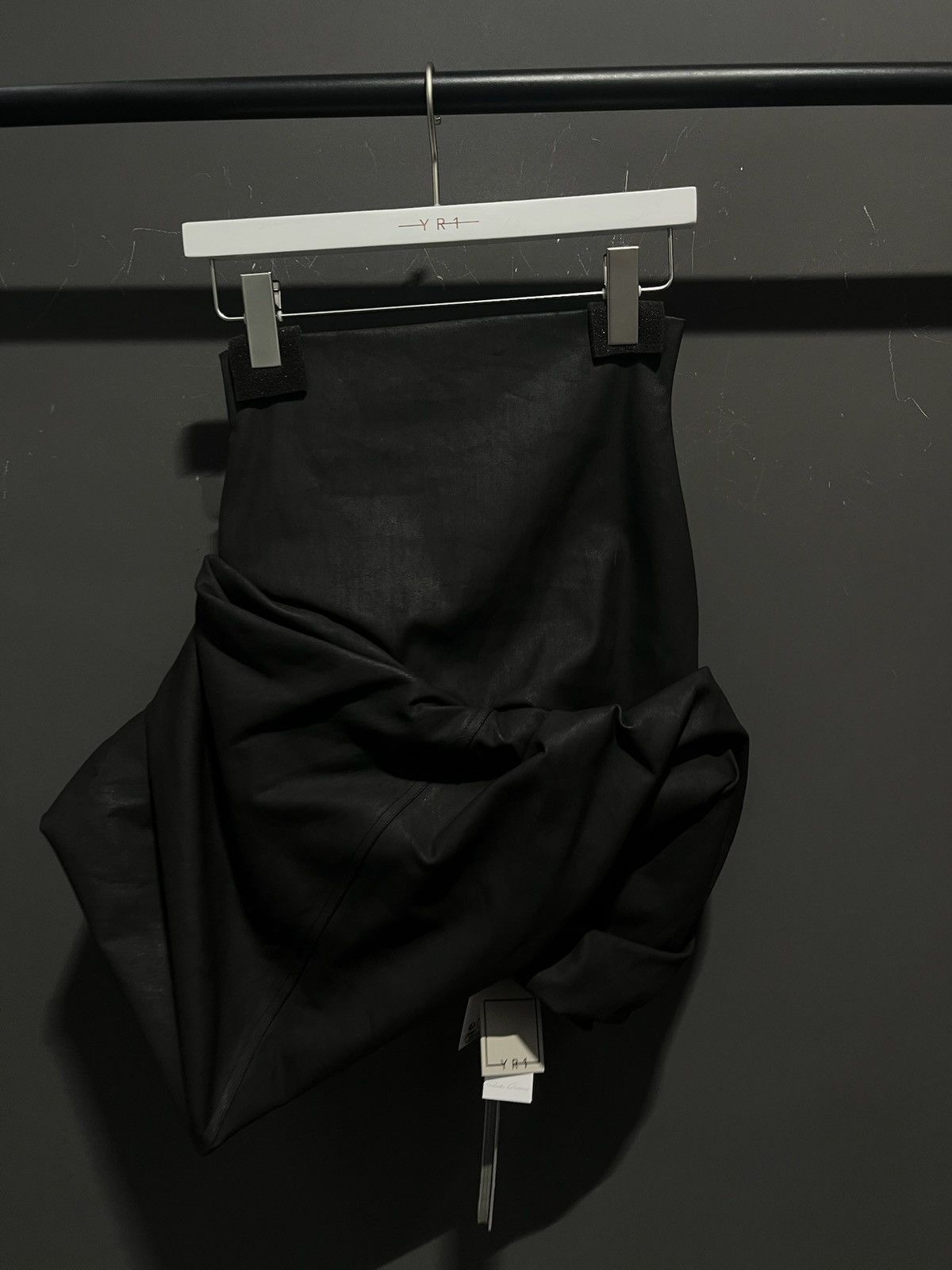 Rick Owens Rick Owens Draped mini skirt | Grailed