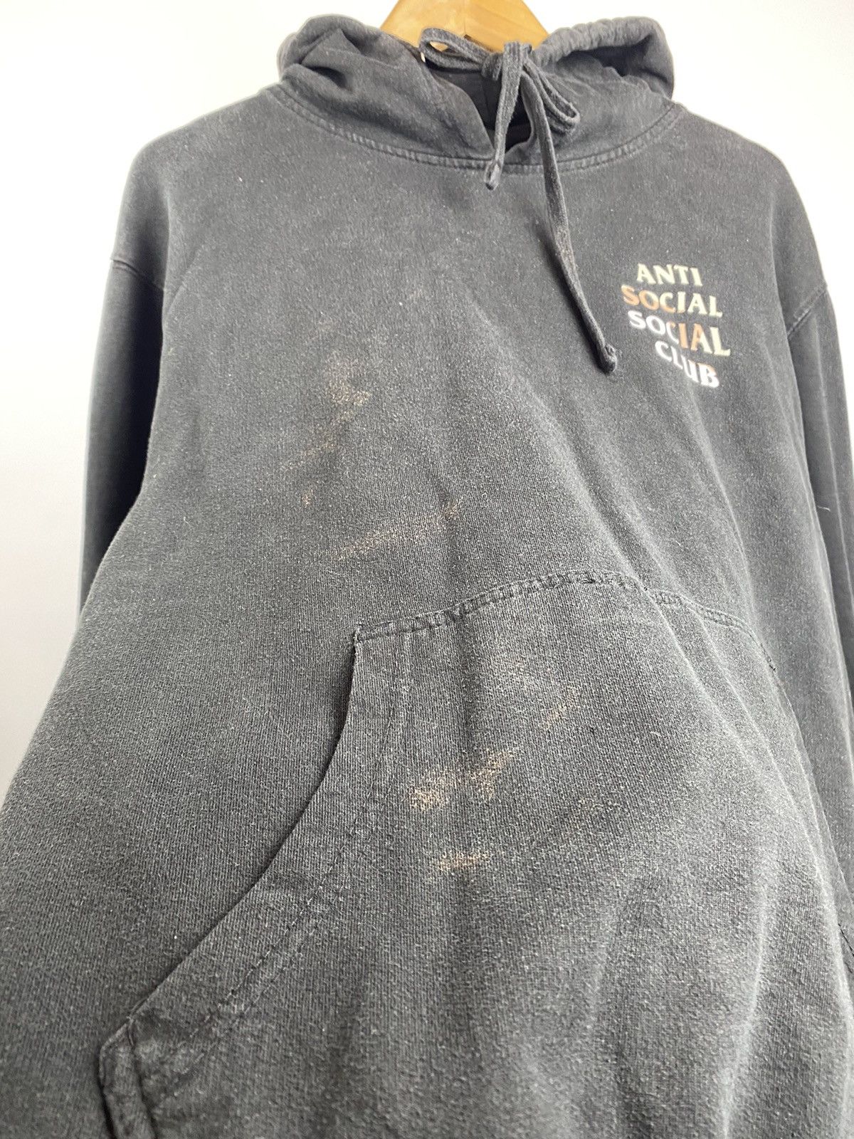 Anti Social Social Club Assc Anti Social Club Black sun faded hoodie camo logo Size US M / EU 48-50 / 2 - 23 Thumbnail