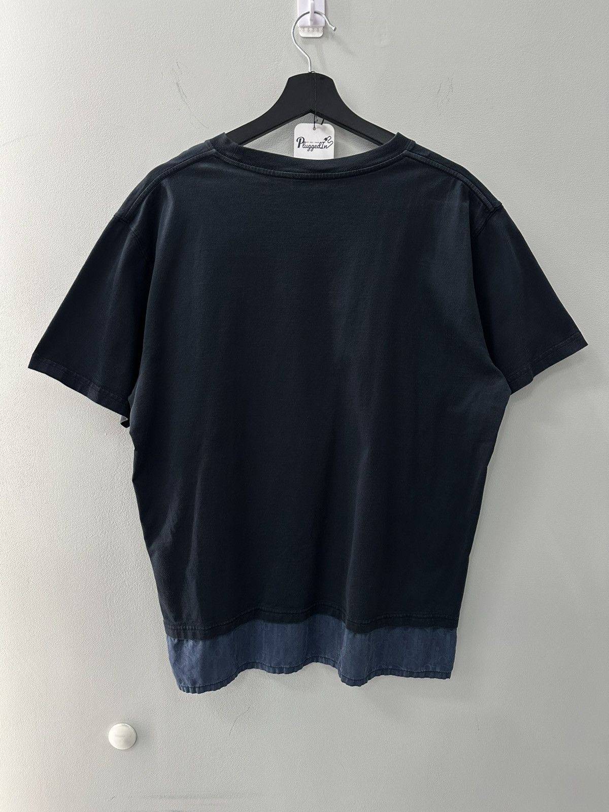 Dior Navy Dior Tee Oblique Size US XL / EU 56 / 4 - 4 Thumbnail