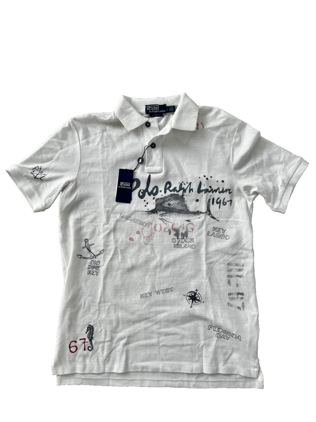 Polo Ralph Lauren Graphic 1967 Polo Shirt ( S )