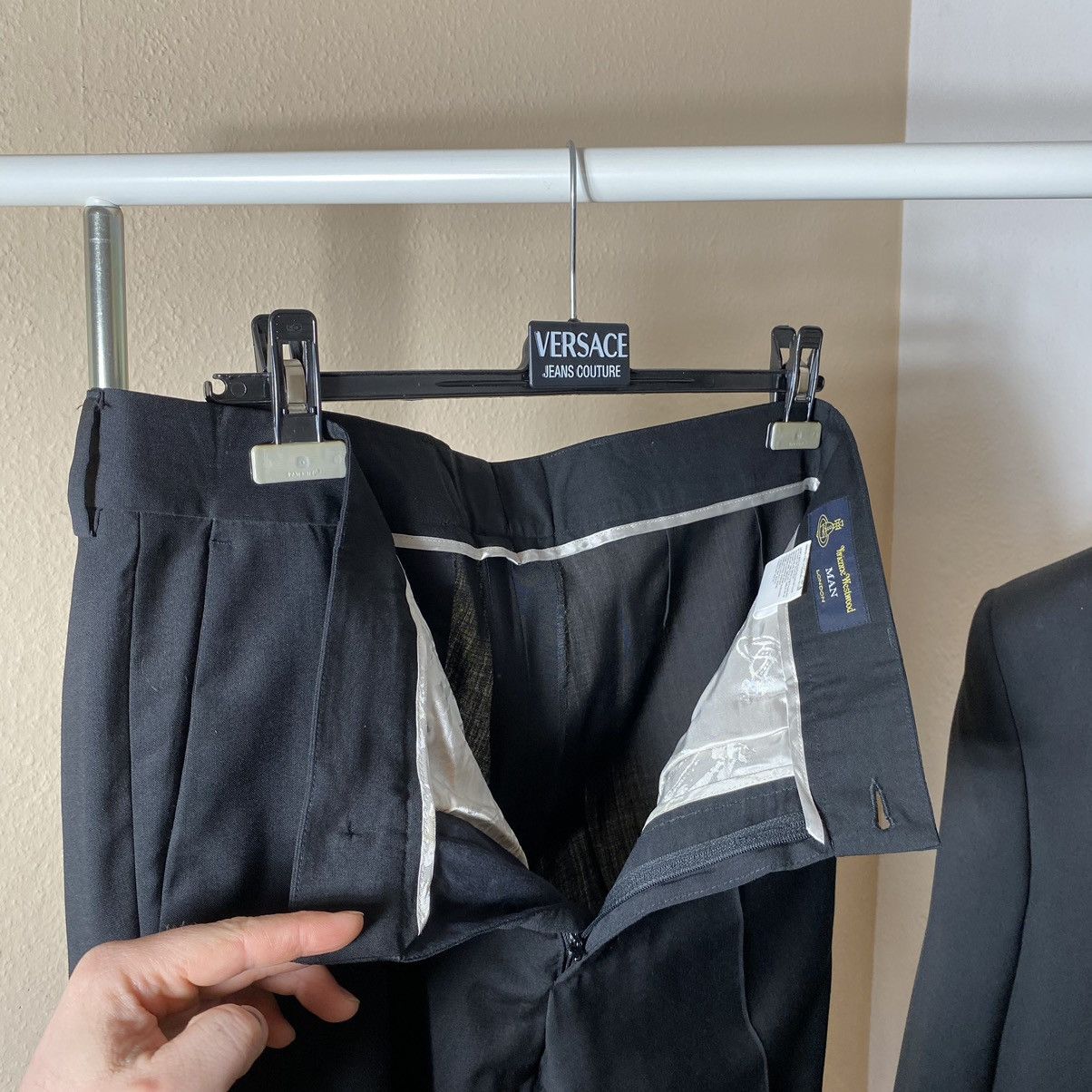 Vivienne Westwood Avant-Garde Suit Vivienne Westwood Black Size 52L - 17 Thumbnail