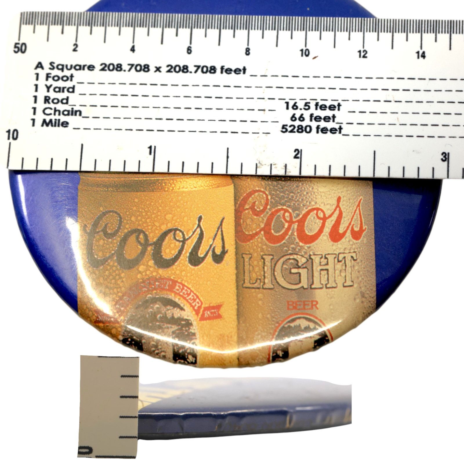 Other Coors Light The Best of the Rockies is Here Retro Lapel Pin Size ONE SIZE - 5 Thumbnail