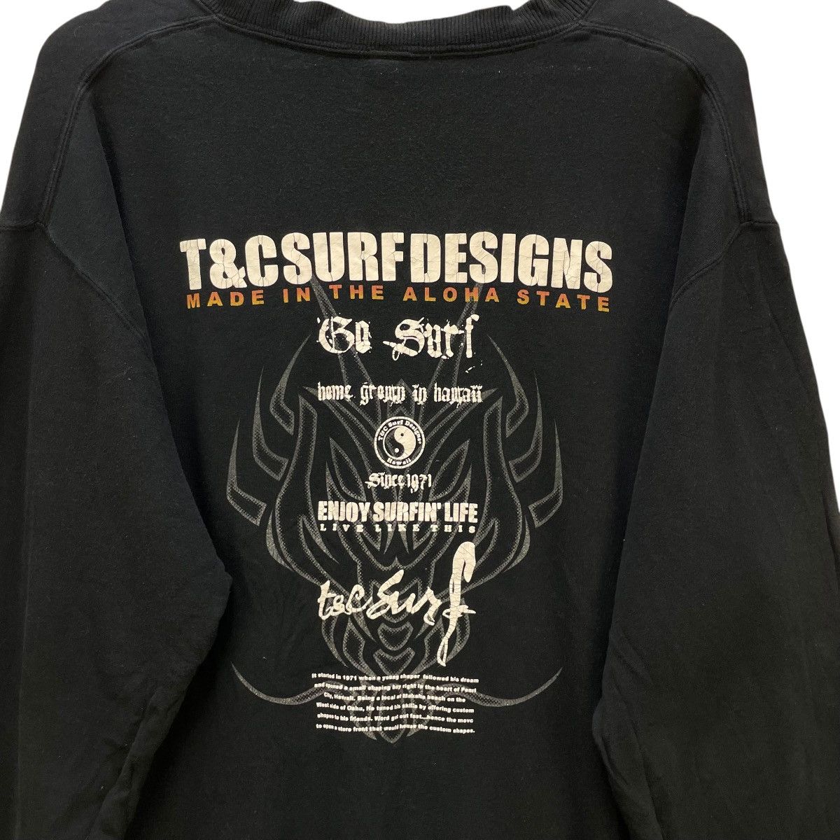 Ron Jon Surf Shop 💥 Vntage T&C Surf Designs sweatshirt Size US M / EU 48-50 / 2 - 3 Thumbnail