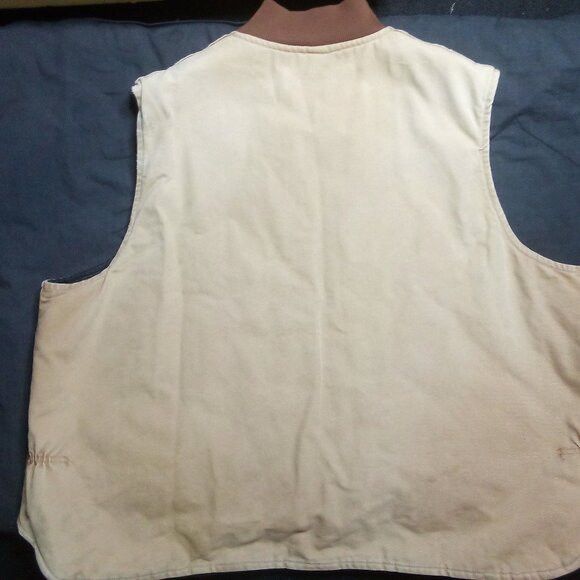 Carhartt Vintage Carhartt Quilted Lined Vest Tan Size US XXL / EU 58 / 5 - 3 Thumbnail