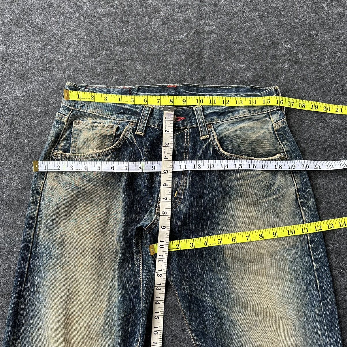 Edwin Edwin 504 Redtag Mudwash Vintage Denim 30x32 D678 Size US 30 / EU 46 - 13 Thumbnail