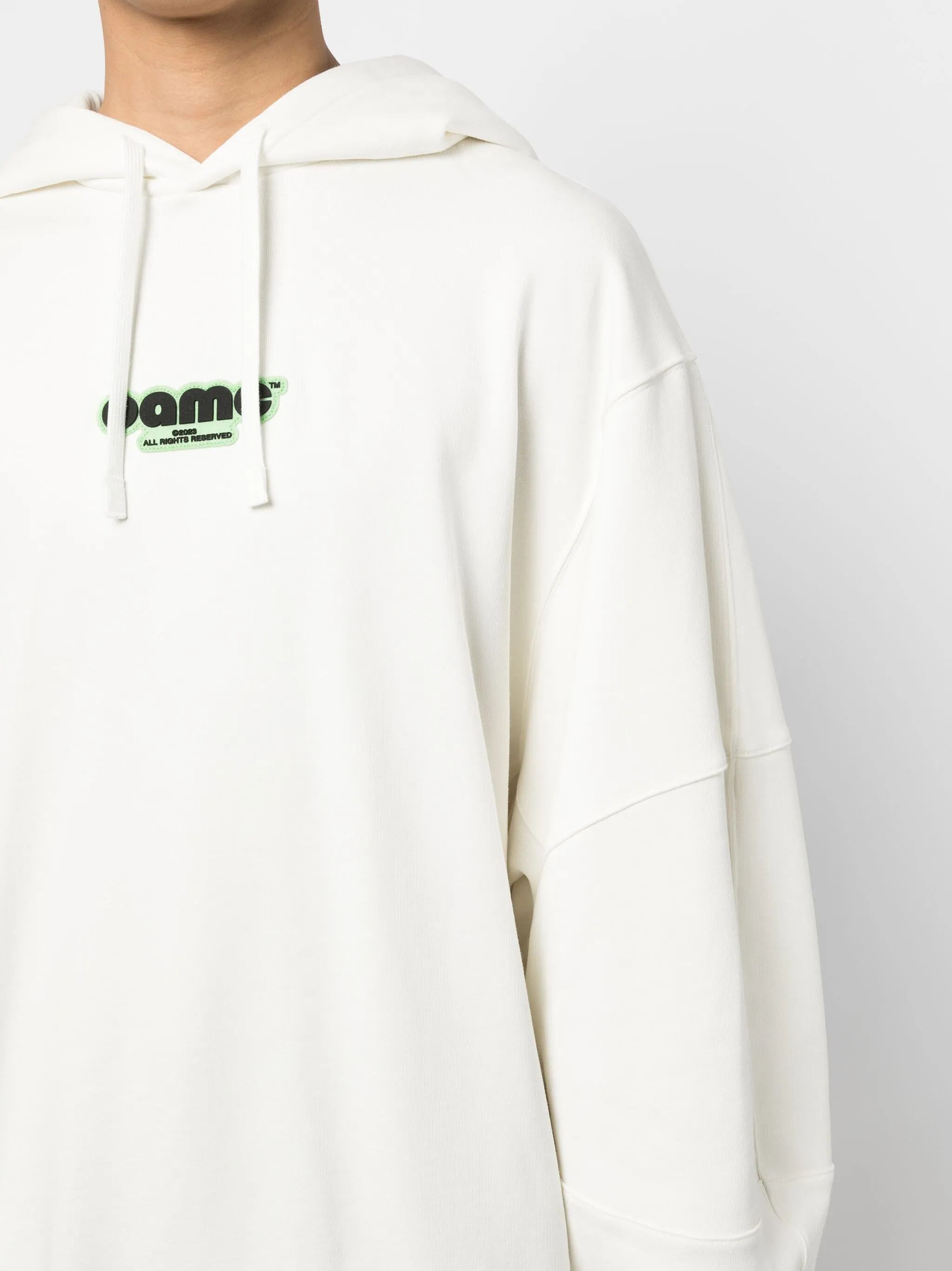 OAMC o1y0225 Logo Hoodie in White Size US S / EU 44-46 / 1 - 2 Thumbnail