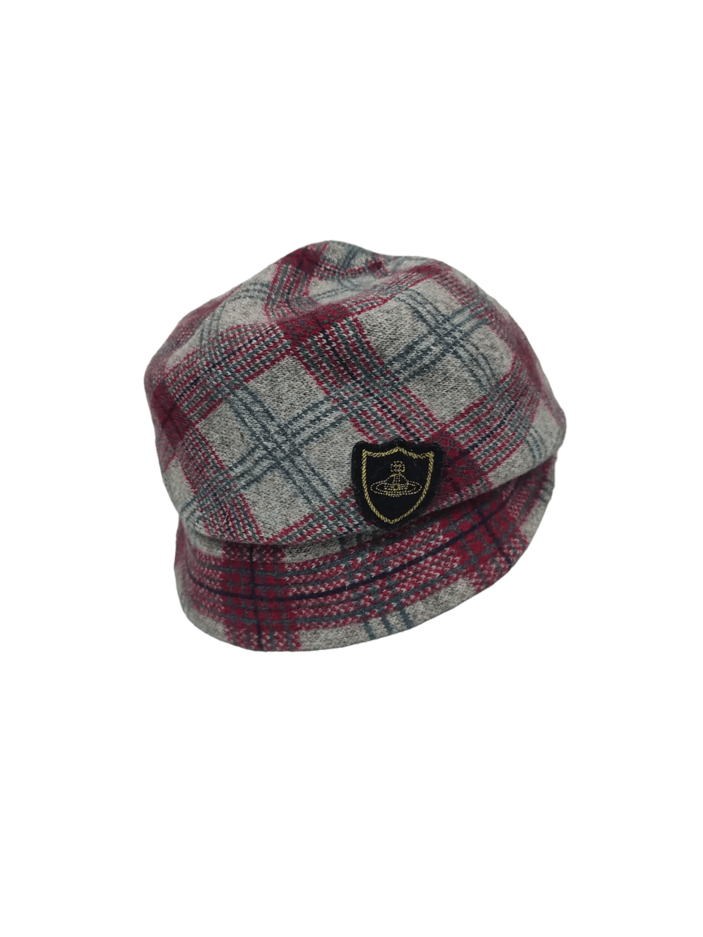 VIVIENNE WESTWOOD WOOL BUCKET HAT PATCHES LOGO