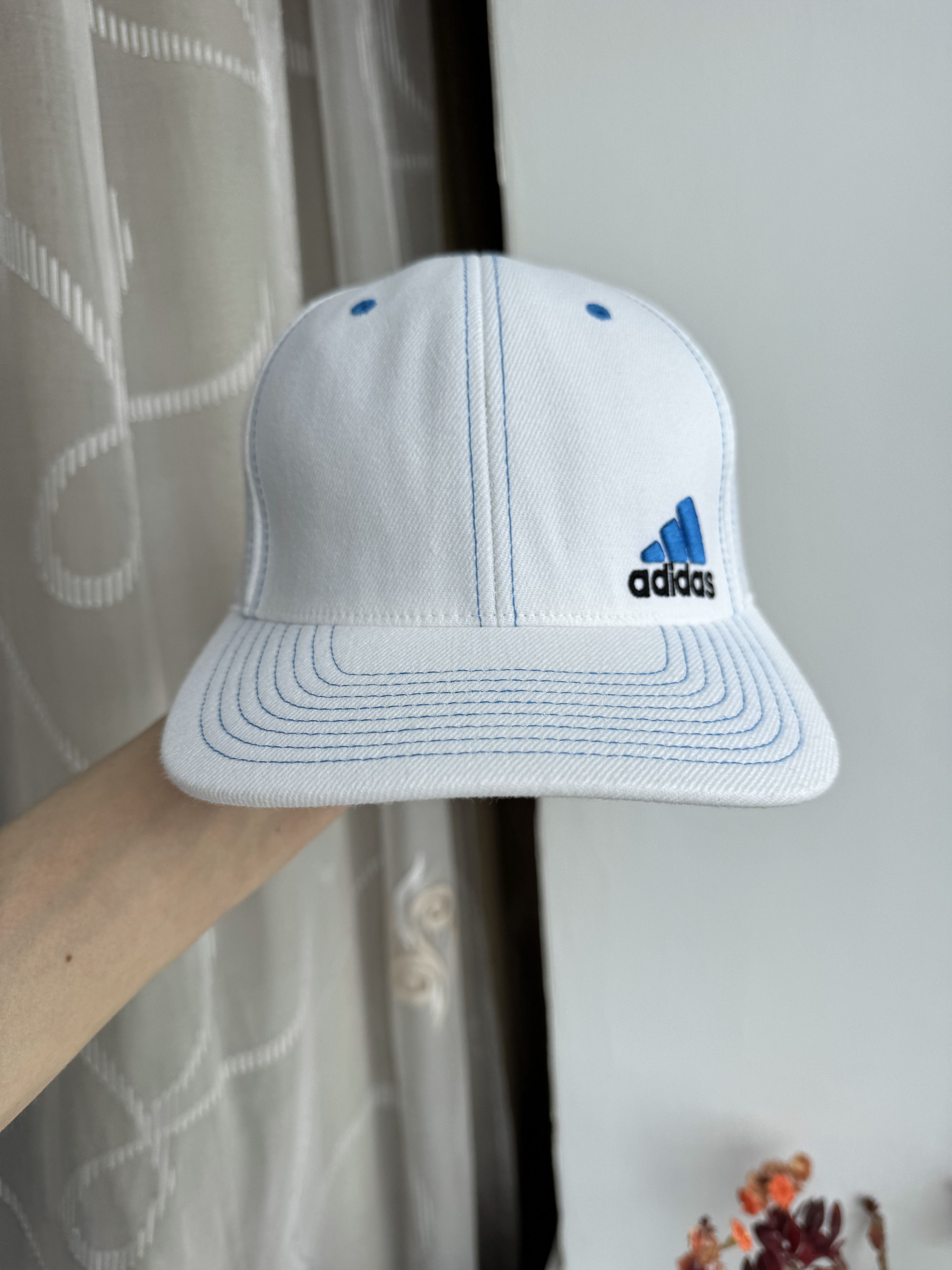 Adidas Vintage Adidas Flexfit Baseball Cap Hat Snapback Y2K Archive Size ONE SIZE - 4 Thumbnail