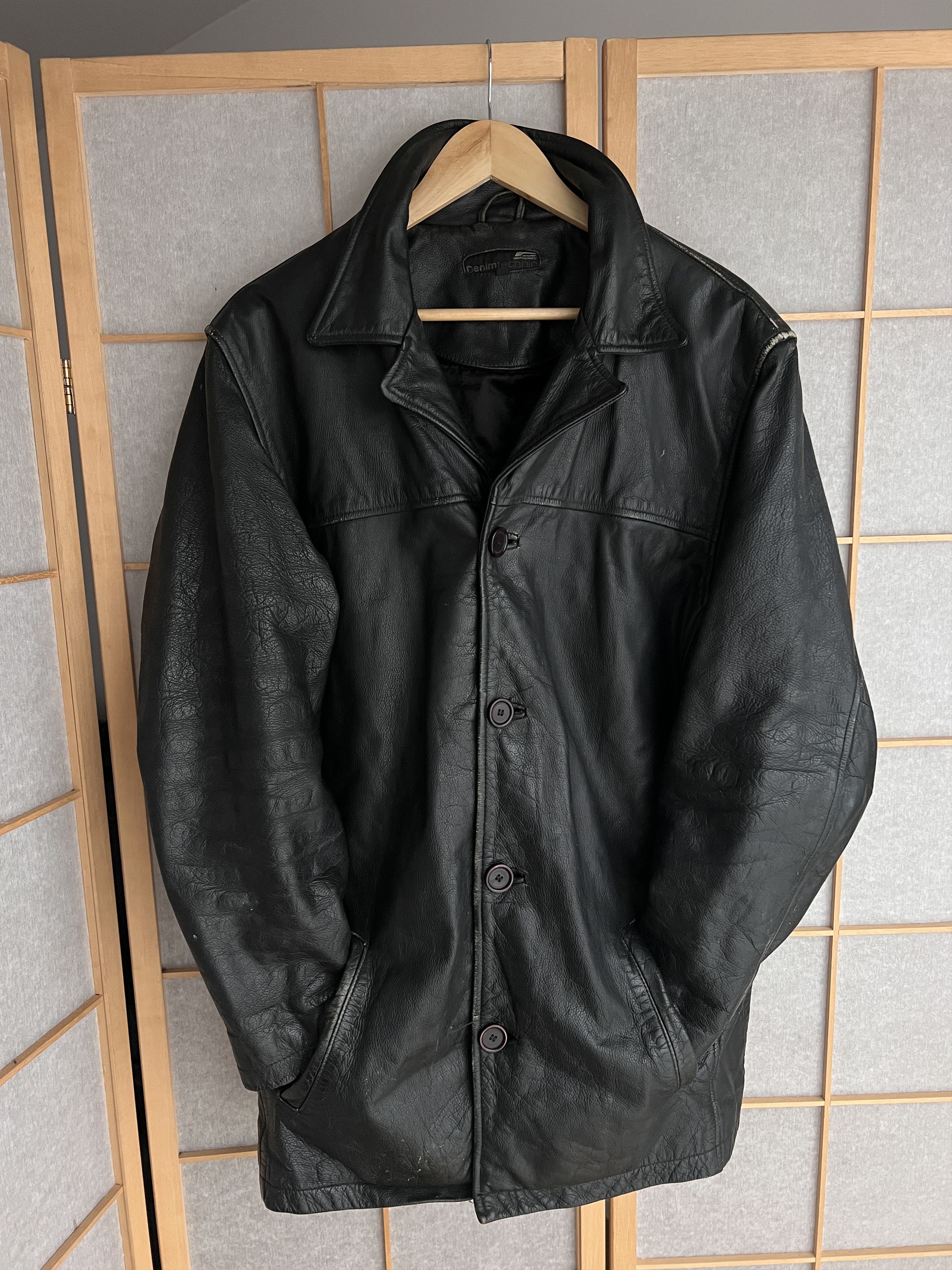 If Six Was Nine 14th Addiction Yohji Yamamoto style leather jacket LGB Boxy Size US L / EU 52-54 / 3 - 5 Thumbnail