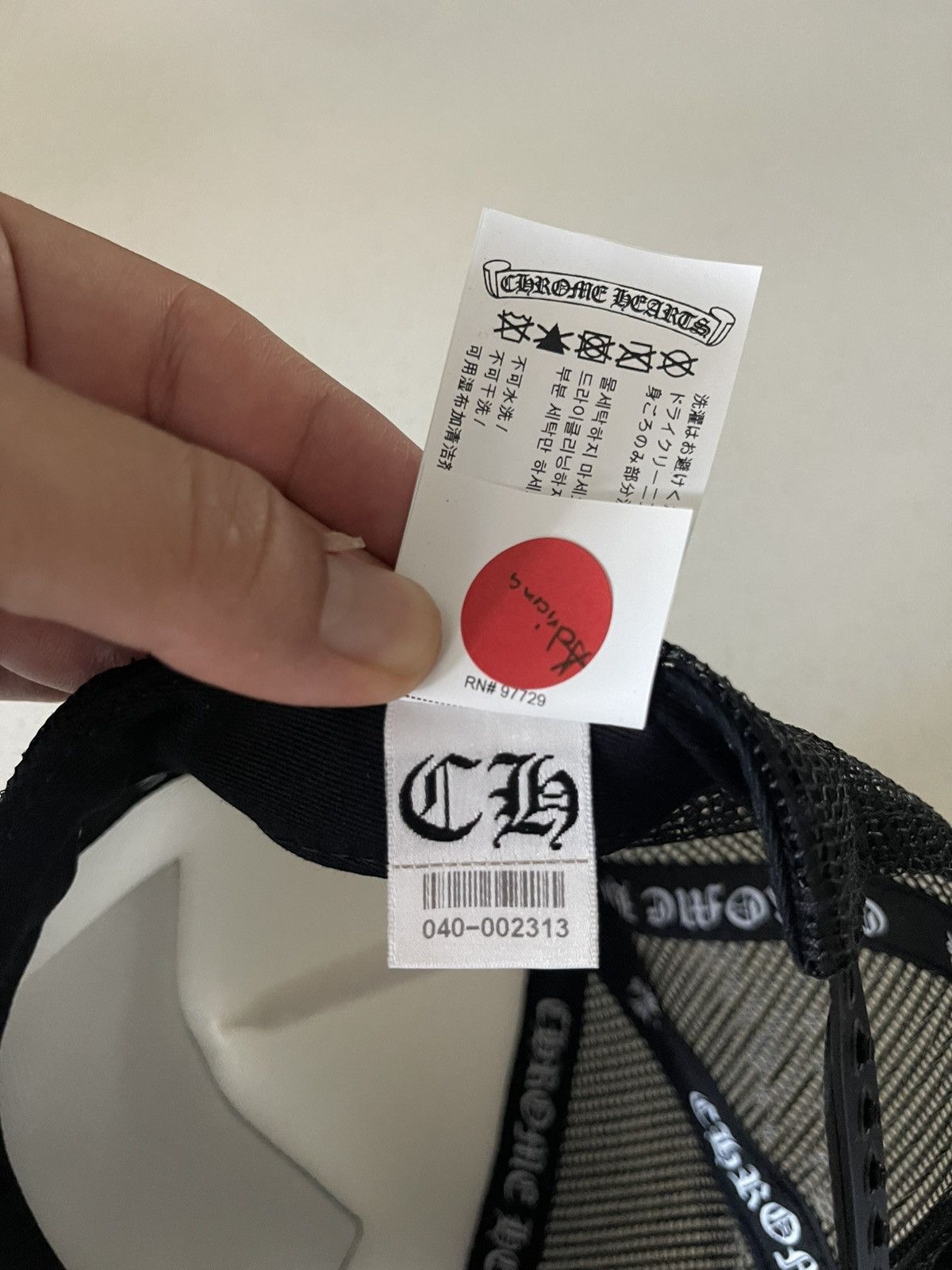 Chrome Hearts Chrome Hearts CH Snapback Trucker Size ONE SIZE - 9 Thumbnail