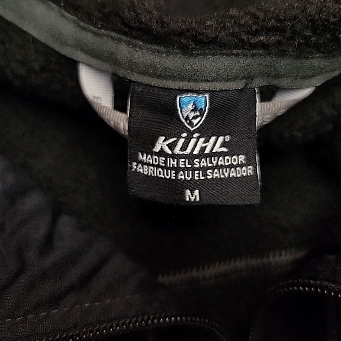 Vintage Kuhl Hoodie Sweater Women Medium Black Alfpaca Kashmira Zip Fleece Outdoors Gorp Size M / US 6-8 / IT 42-44 - 6 Thumbnail