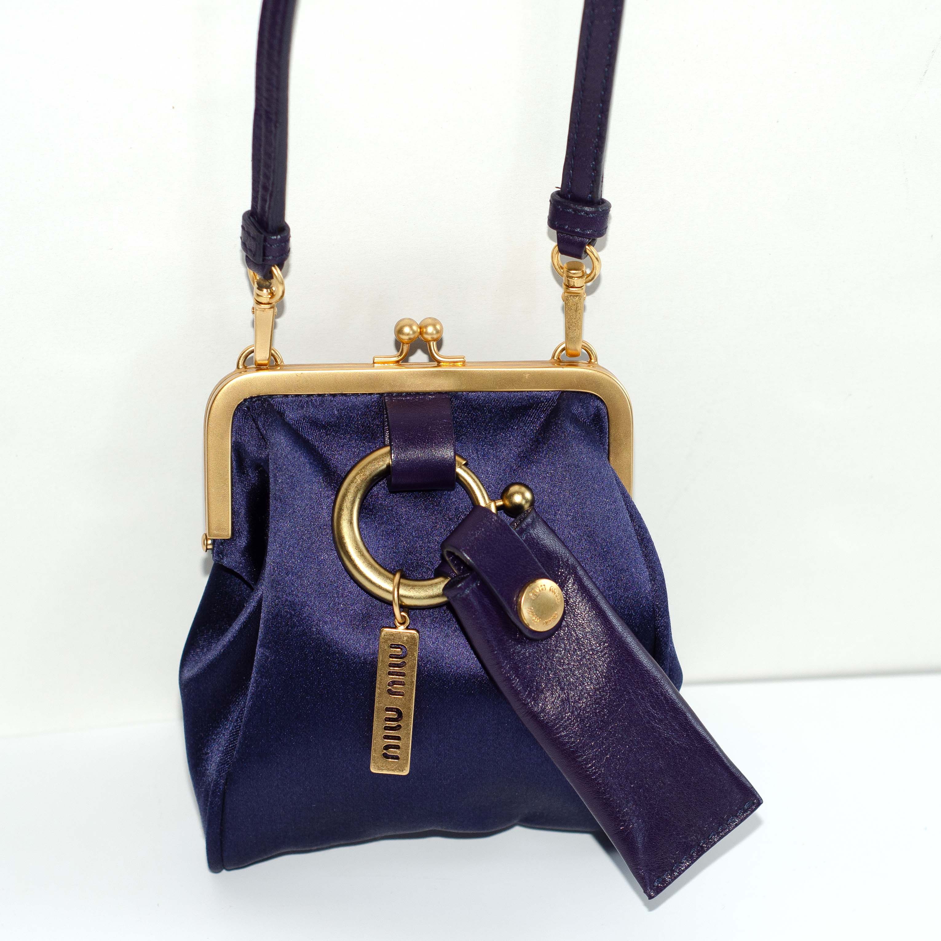 Miu Miu Archive Blue Bag