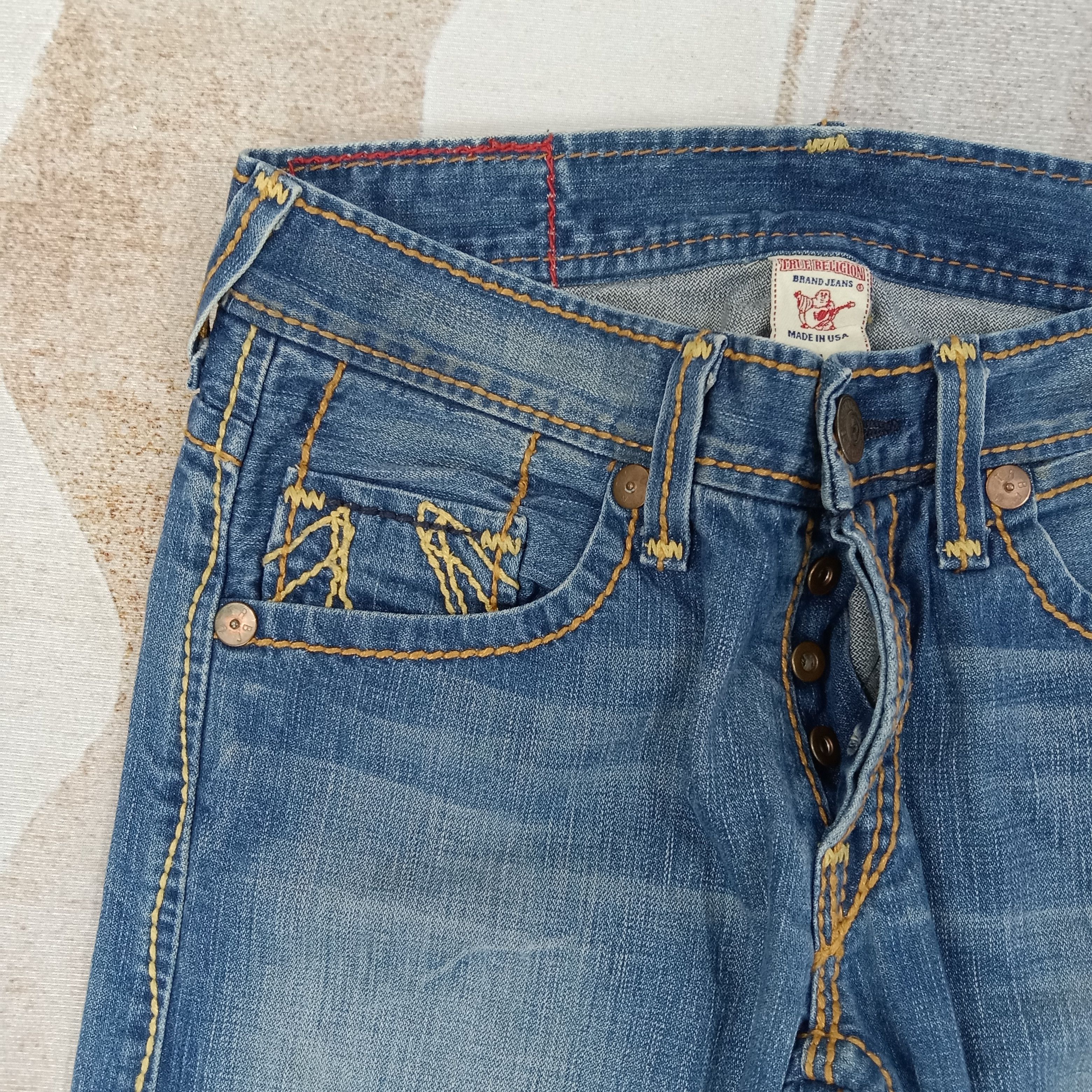 True Religion True Religion American Style Denim Jeans C258N10 Size US 33 - 7 Thumbnail