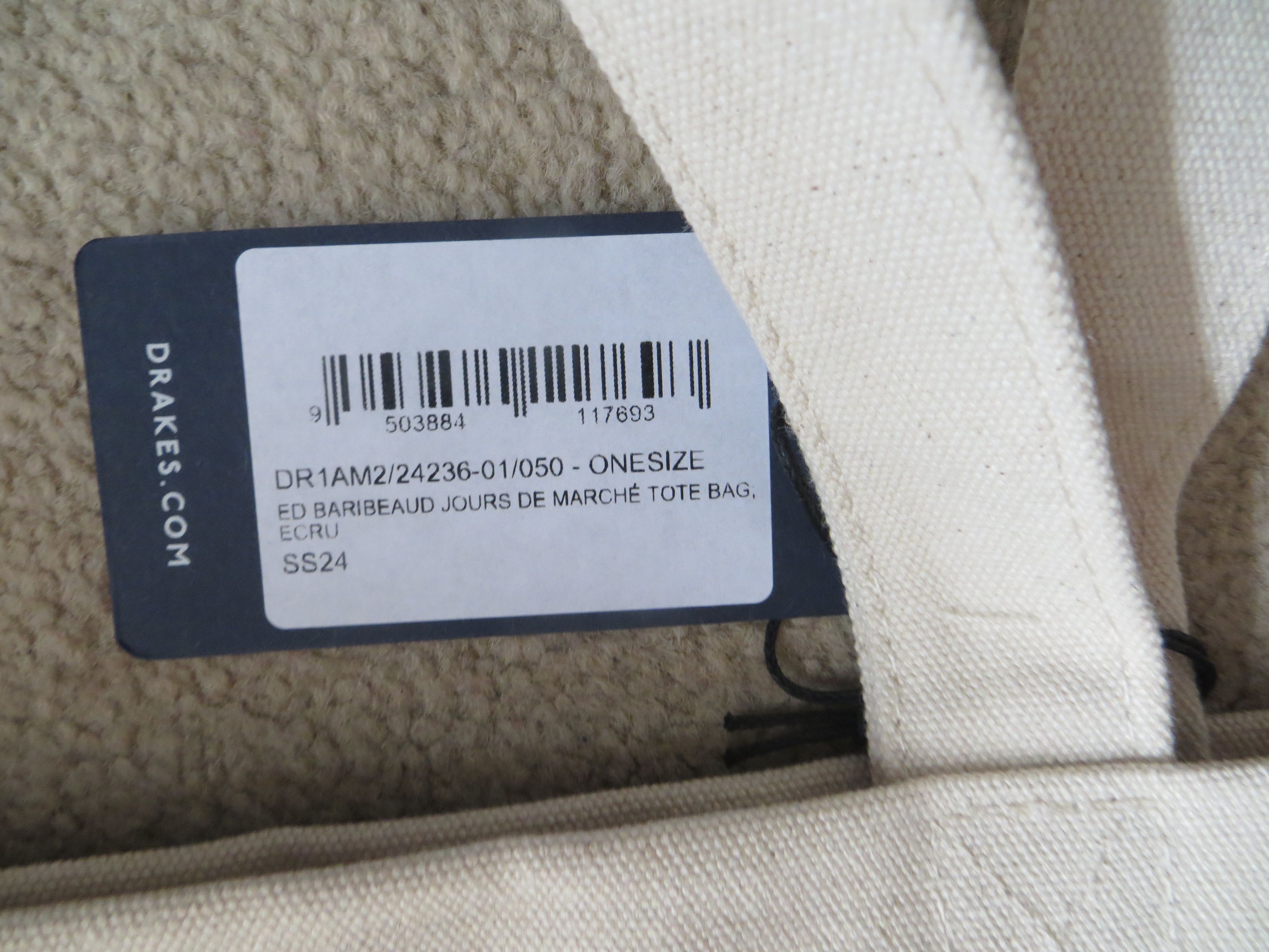 Drake's Drake's X ANDREOTTI & BARIBEAUD BAG Size ONE SIZE - 6 Thumbnail
