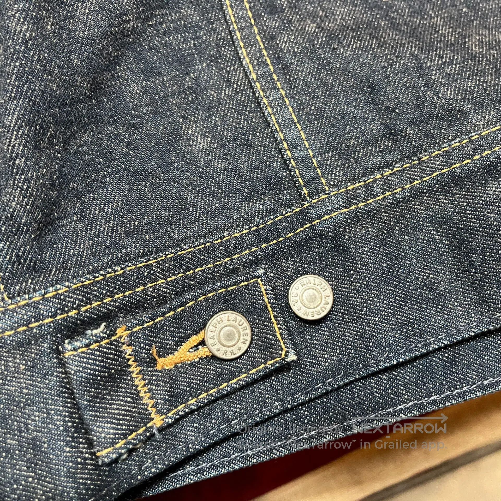RRL Ralph Lauren vintage rrl denim jacket by ralph lauren. Size US M / EU 48-50 / 2 - 6 Thumbnail