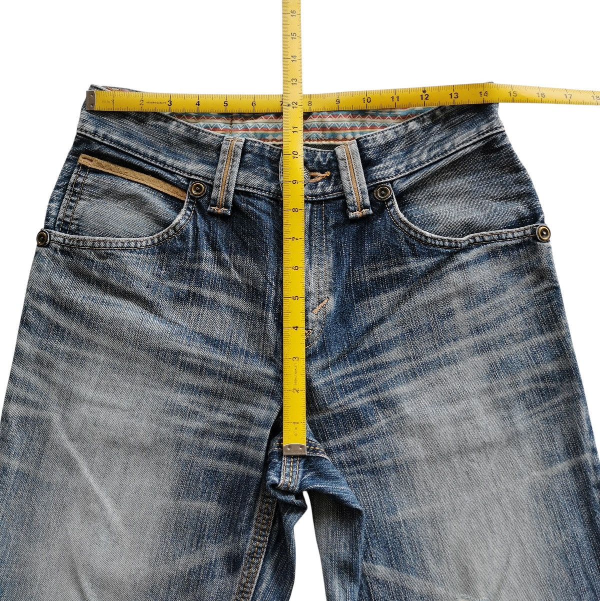 Edwin Vintage ED Edwin Flared Bootcuts Distressed Denim Jeans Size US 29 - 9 Thumbnail