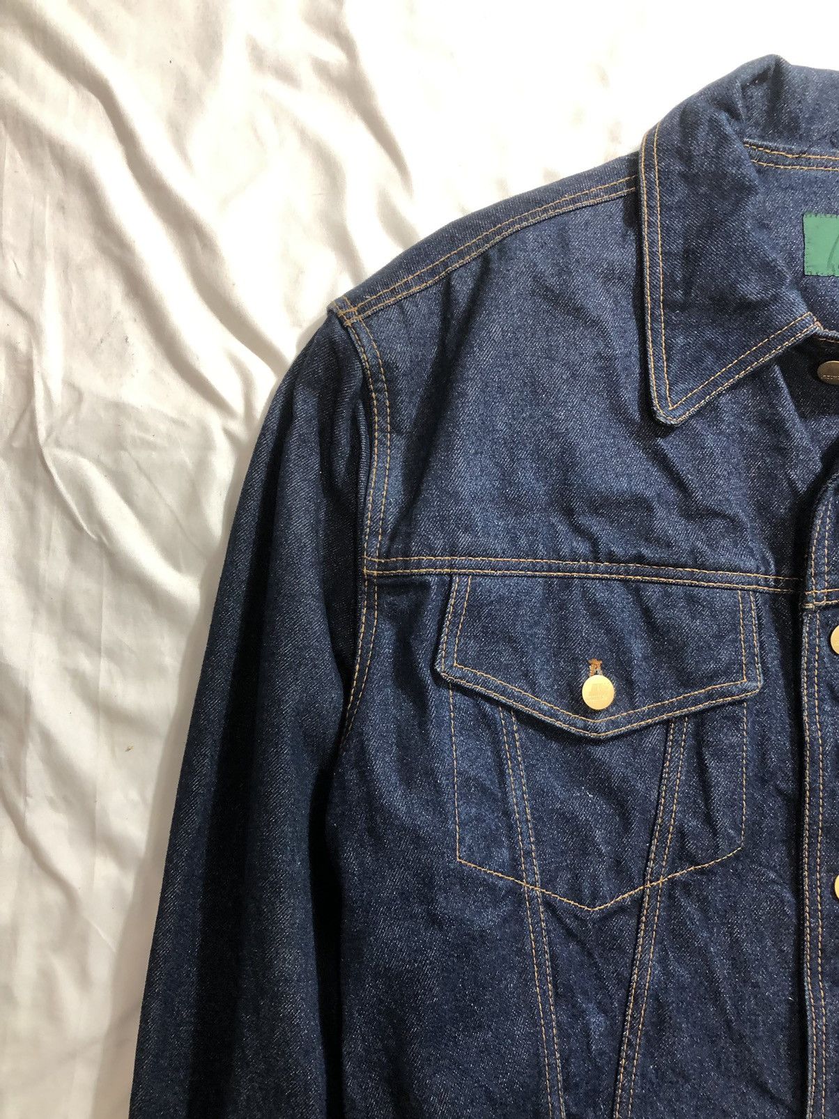 Japanese Brand × Jean Paul Gaultier × Number (N)ine Jean Paul Gaultier Strapdown Blue denim Jacket Size US L / EU 52-54 / 3 - 4 Thumbnail