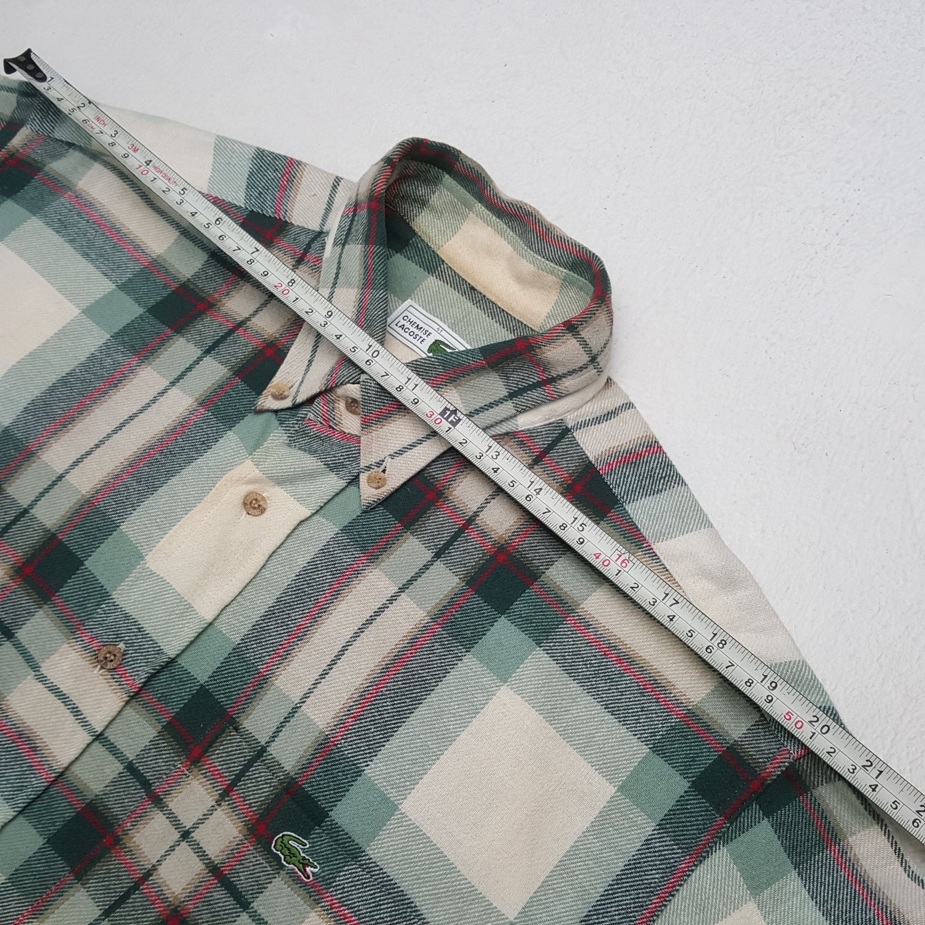 Lacoste CHEMISE LACOSTE Casual Style Shirt C285N71 Size US XXL / EU 58 / 5 - 5 Thumbnail