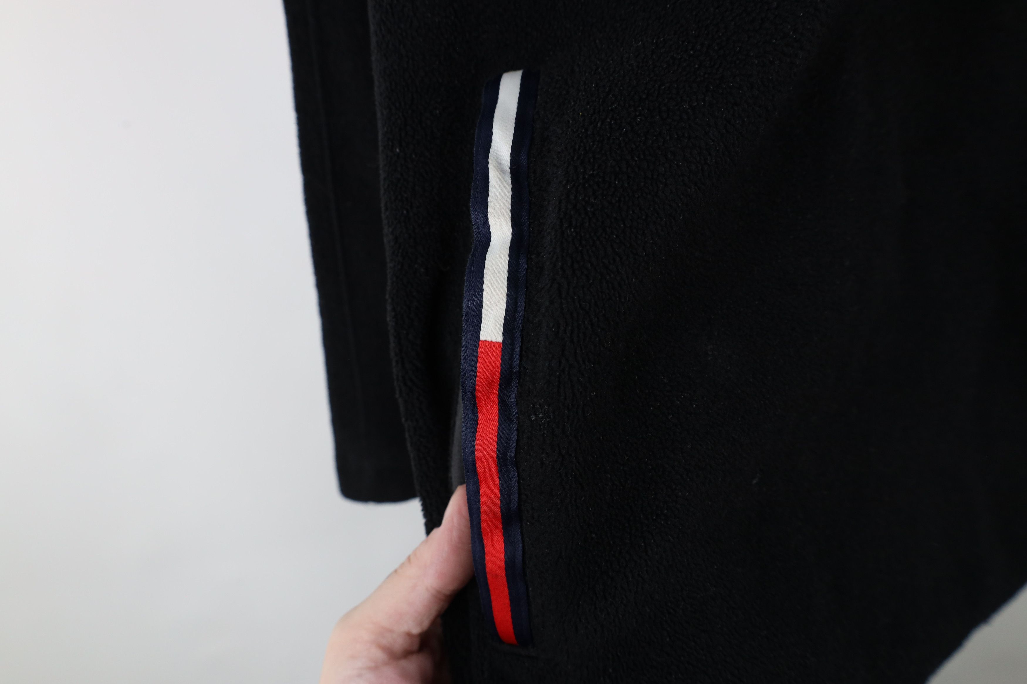 Tommy Hilfiger × Vintage Vintage 90s Tommy Hilfiger Half Zip Fleece Pullover Sweater Size US L / EU 52-54 / 3 - 6 Thumbnail