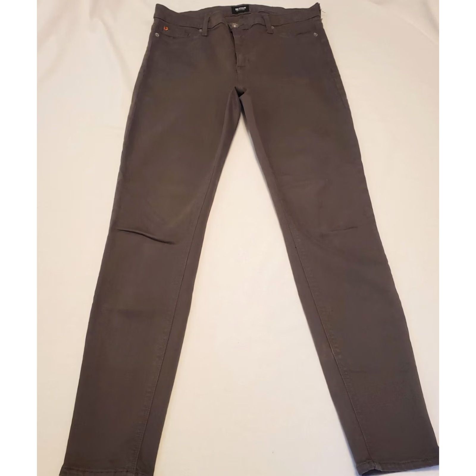 Hudson Hudson Nico Super Skinny Pants Womens Sz 31 Midrise Gray Stretch Pants Size 28" / US 6 / IT 42 - 8 Thumbnail