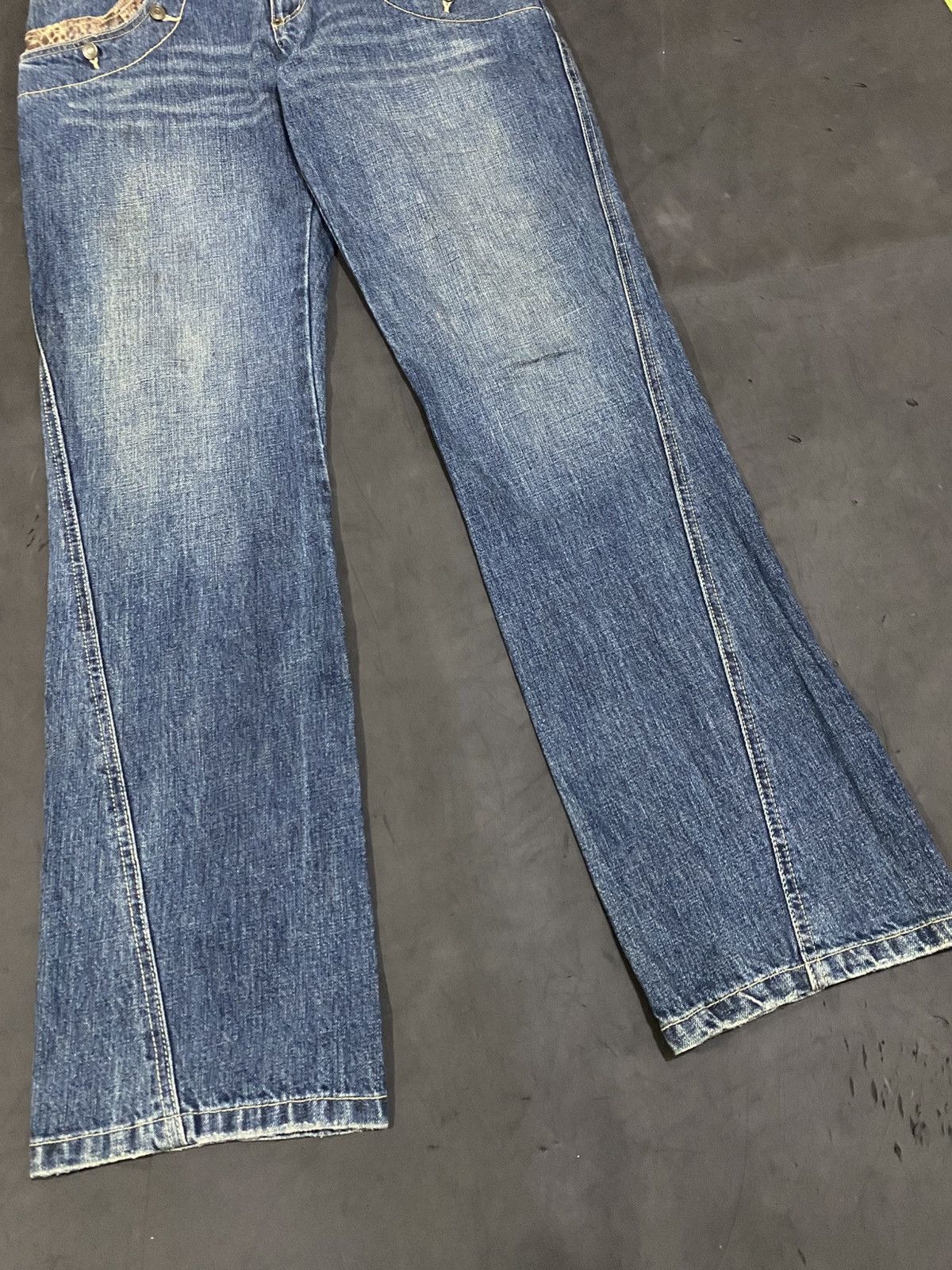 If Six Was Nine × Japanese Brand × Yasuyuki Ishii 💸BINDINGOFFER💸Takaiq Skin Snake Flared Ifsix Kmrii Styled Size US 34 / EU 50 - 3 Thumbnail
