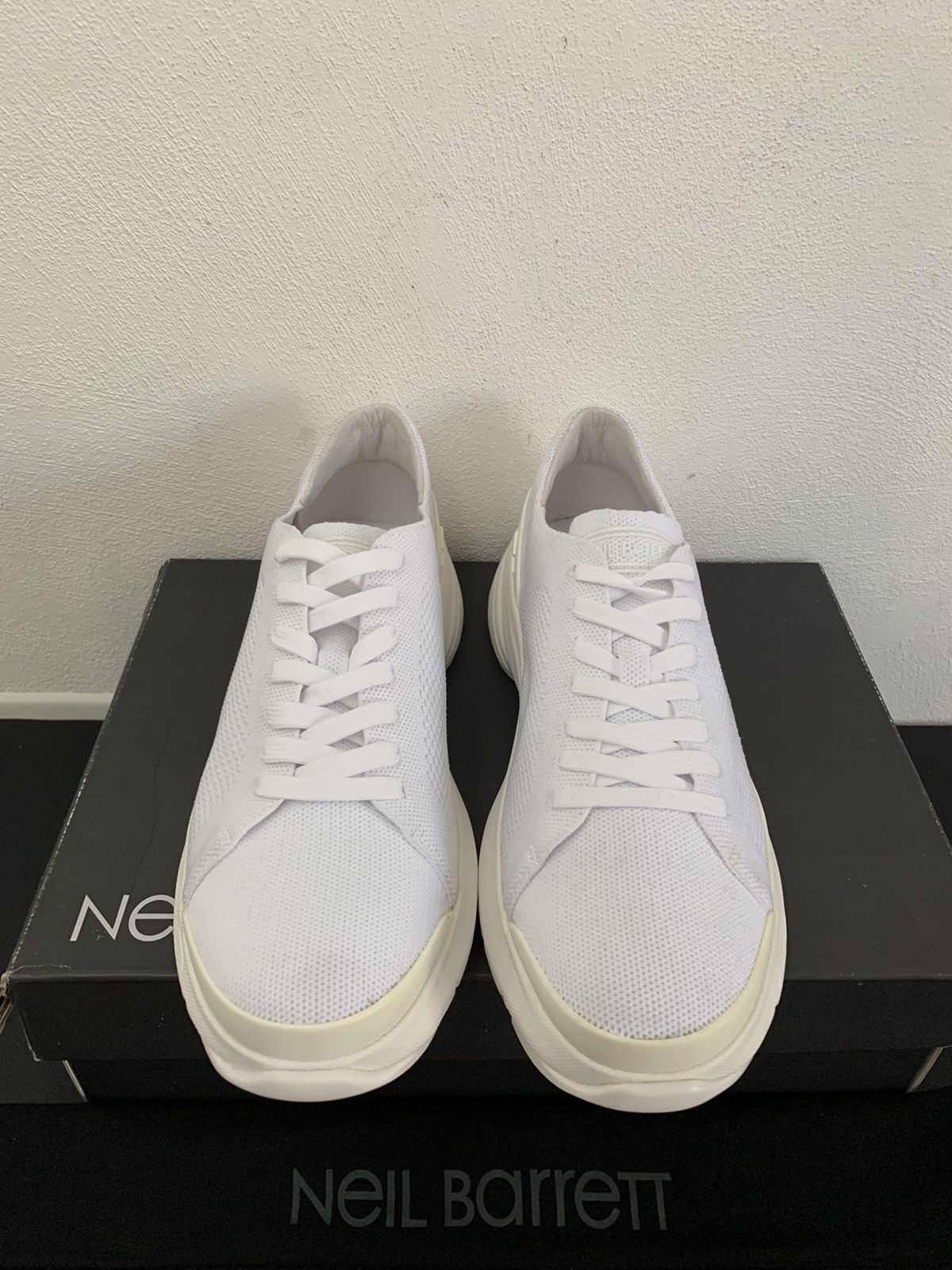 Neil Barrett Neil Barrett Bolt Lace Up Sneakers Size US 8 / EU 41 - 7 Thumbnail