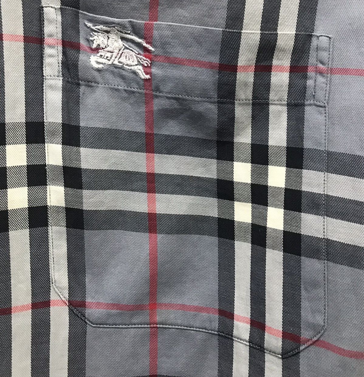 Burberry × Vintage Vintage Burberrys Of London Long Sleeve Shirt Button Up Size US M / EU 48-50 / 2 - 5 Thumbnail