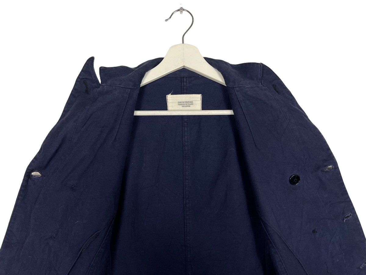 CABANE de ZUCCa 🔥 ZUCCA ISSEY MIYAKE NAVY USN JACKET Size US S / EU 44-46 / 1 - 11 Thumbnail