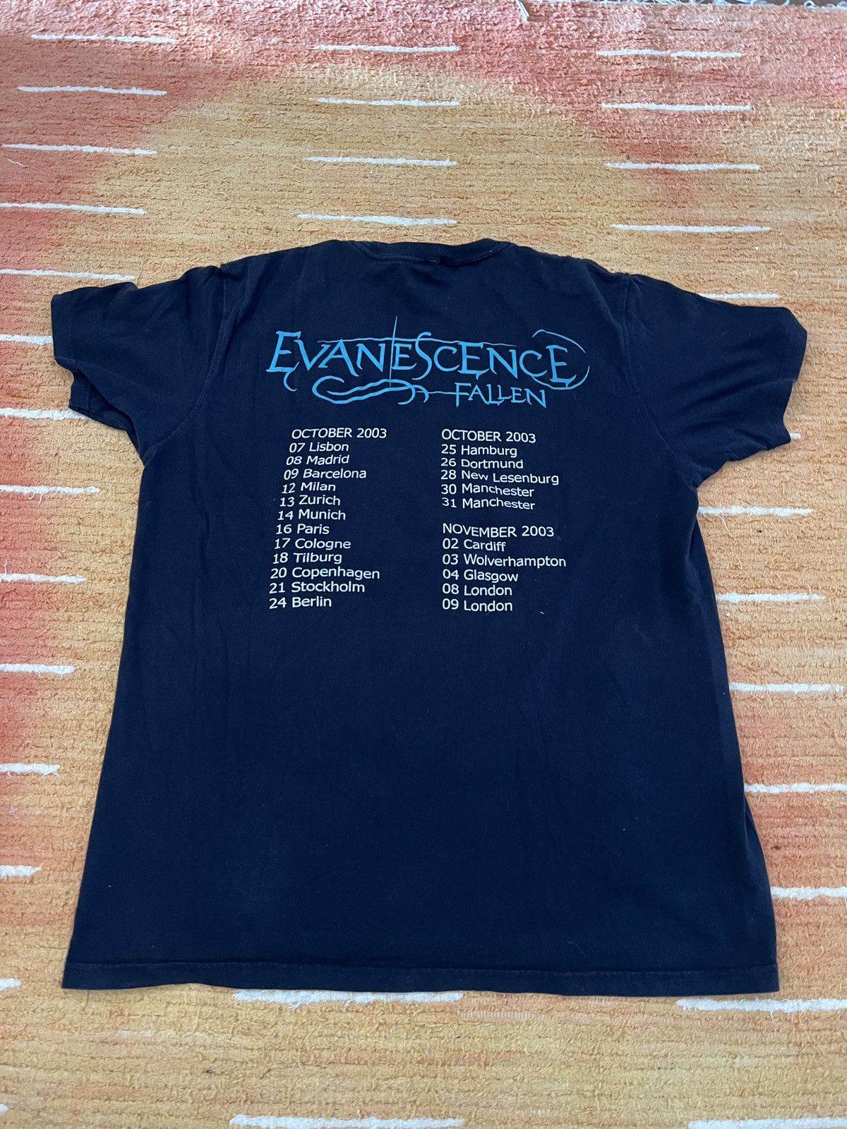 Band Tees Vintage 00’s Evanescence Fallen Tour 2003 Tshirt Size US L / EU 52-54 / 3 - 2 Thumbnail