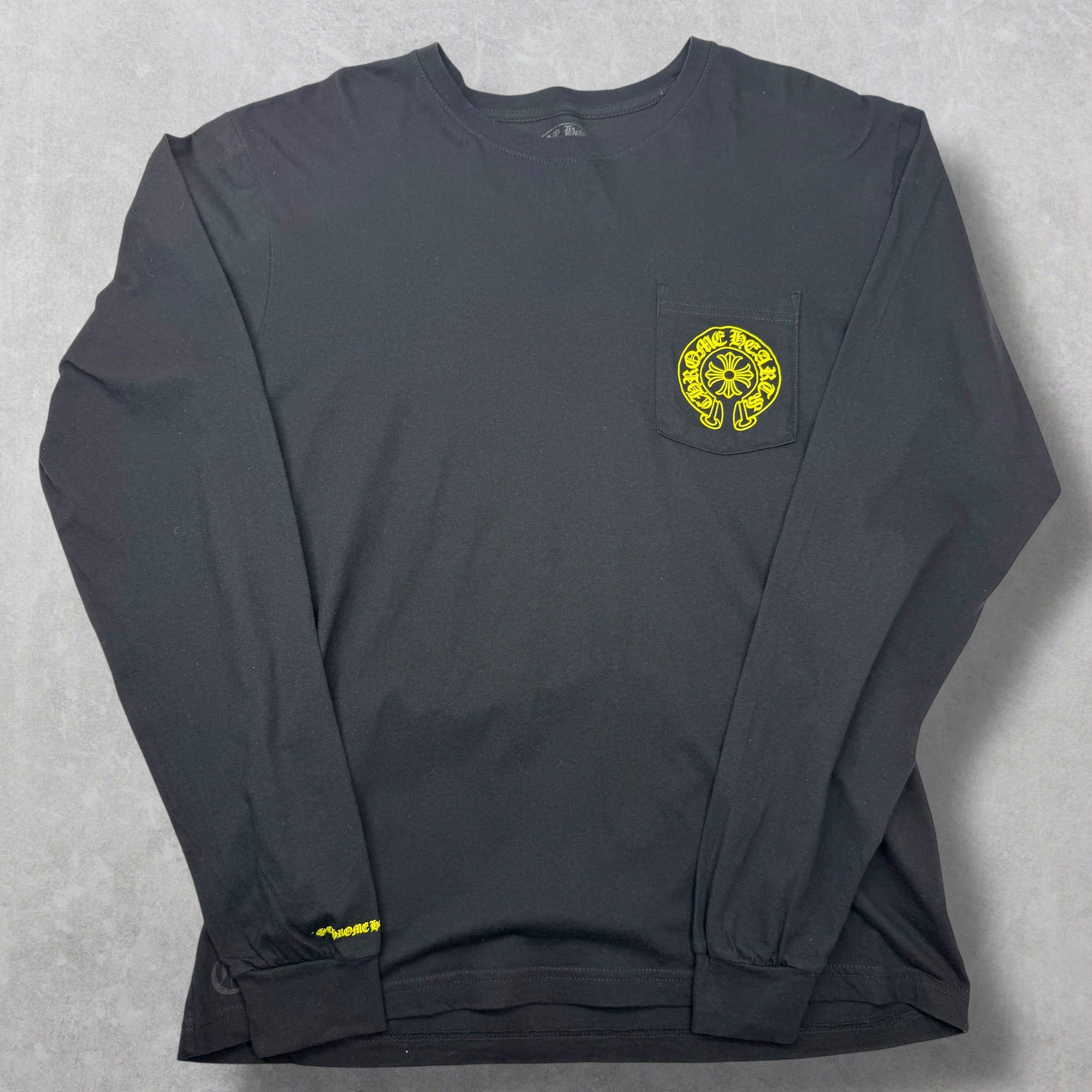 Chrome Hearts Chrome Hearts Horseshoe Plus Logo Neon Staff L/S XL Size US XL / EU 56 / 4 - 2 Thumbnail
