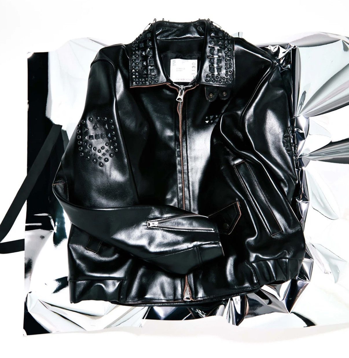 Sacai sacai Studded Leather Jacket – Ultra Limited Size 3 Size US L / EU 52-54 / 3 - 2 Thumbnail