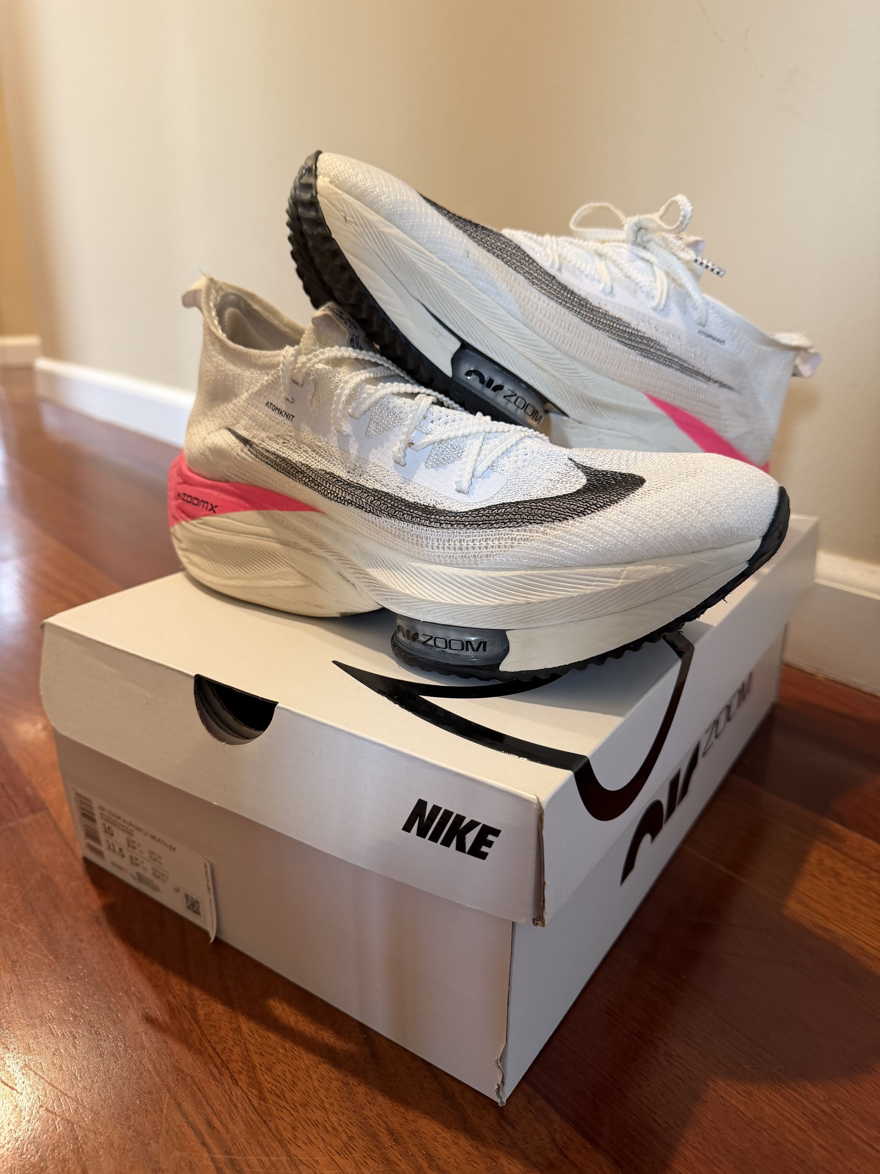 Nike Nike Air Zoom Alphafly Next% 01:59:40 EK Size US 10 / EU 43 - 1 Thumbnail