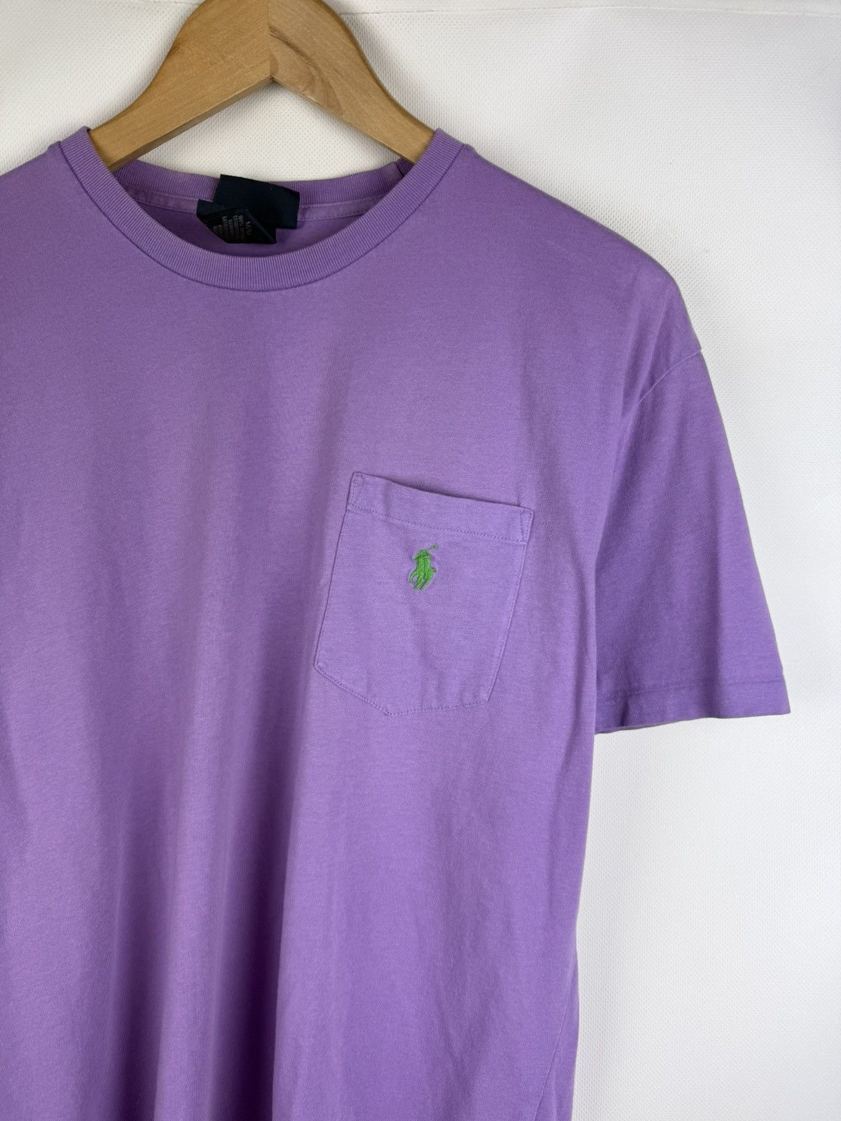 Polo Ralph Lauren × Vintage Polo By Ralph Lauren Vintage Men’s Chest Logo Pocket T Shirt Size US M / EU 48-50 / 2 - 5 Thumbnail