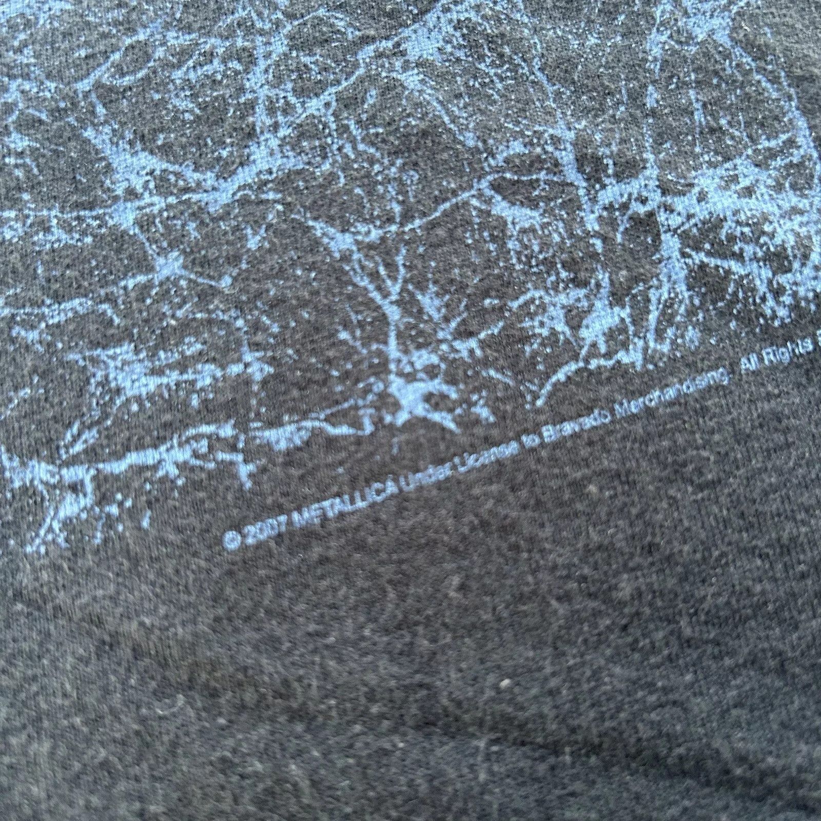 Metallica Vintage Metallica Shirt Mens XL Pushead Damaged Size US XL / EU 56 / 4 - 4 Thumbnail