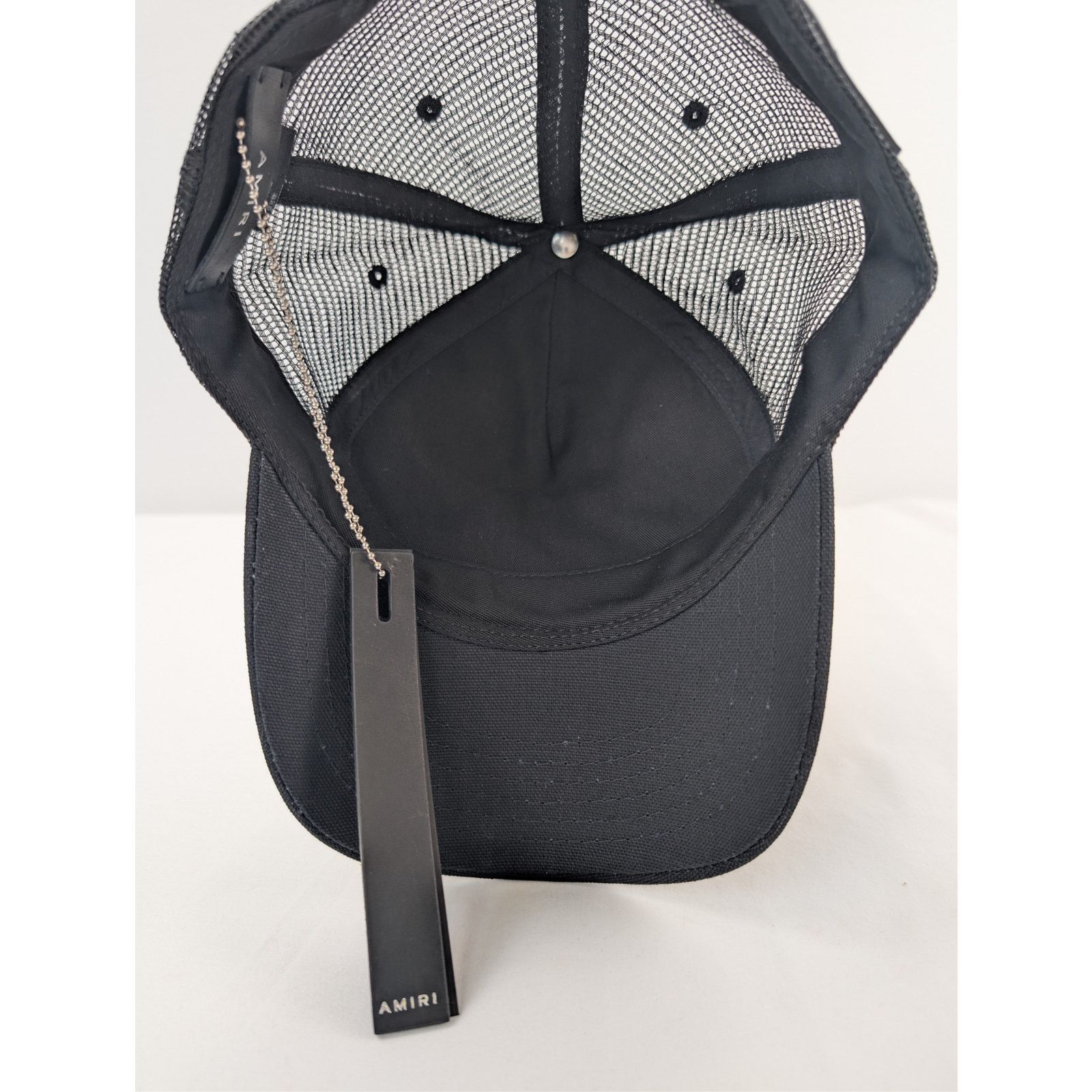 Amiri o1rshd1 Q:16 / Size: OS / MA Logo Trucker Cap / Hat in Black Size ONE SIZE - 11 Thumbnail