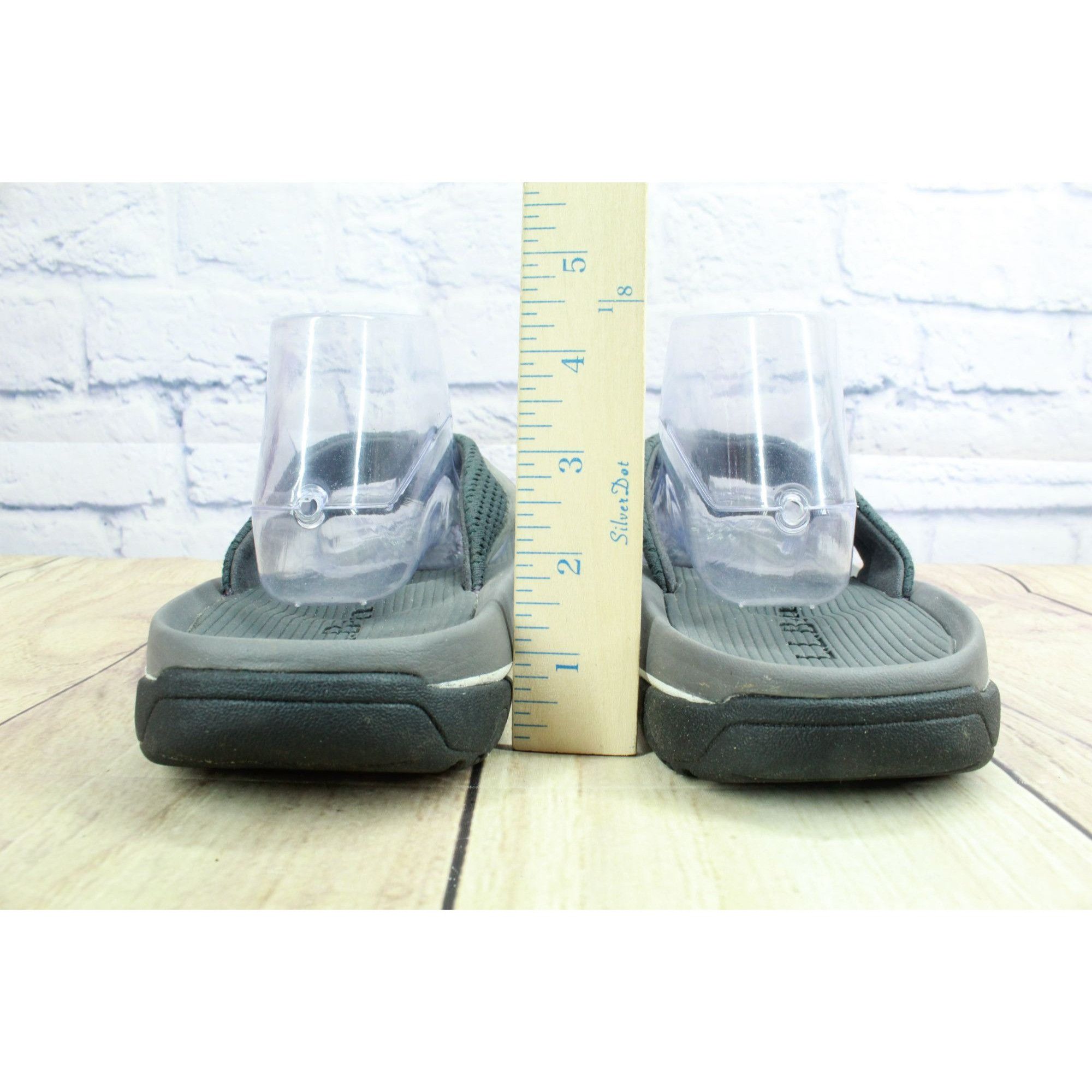 L.L. Bean LL Bean Swift River Men’s Gray Suede Sports Flip-Flops Size US 12 / EU 45 - 6 Thumbnail