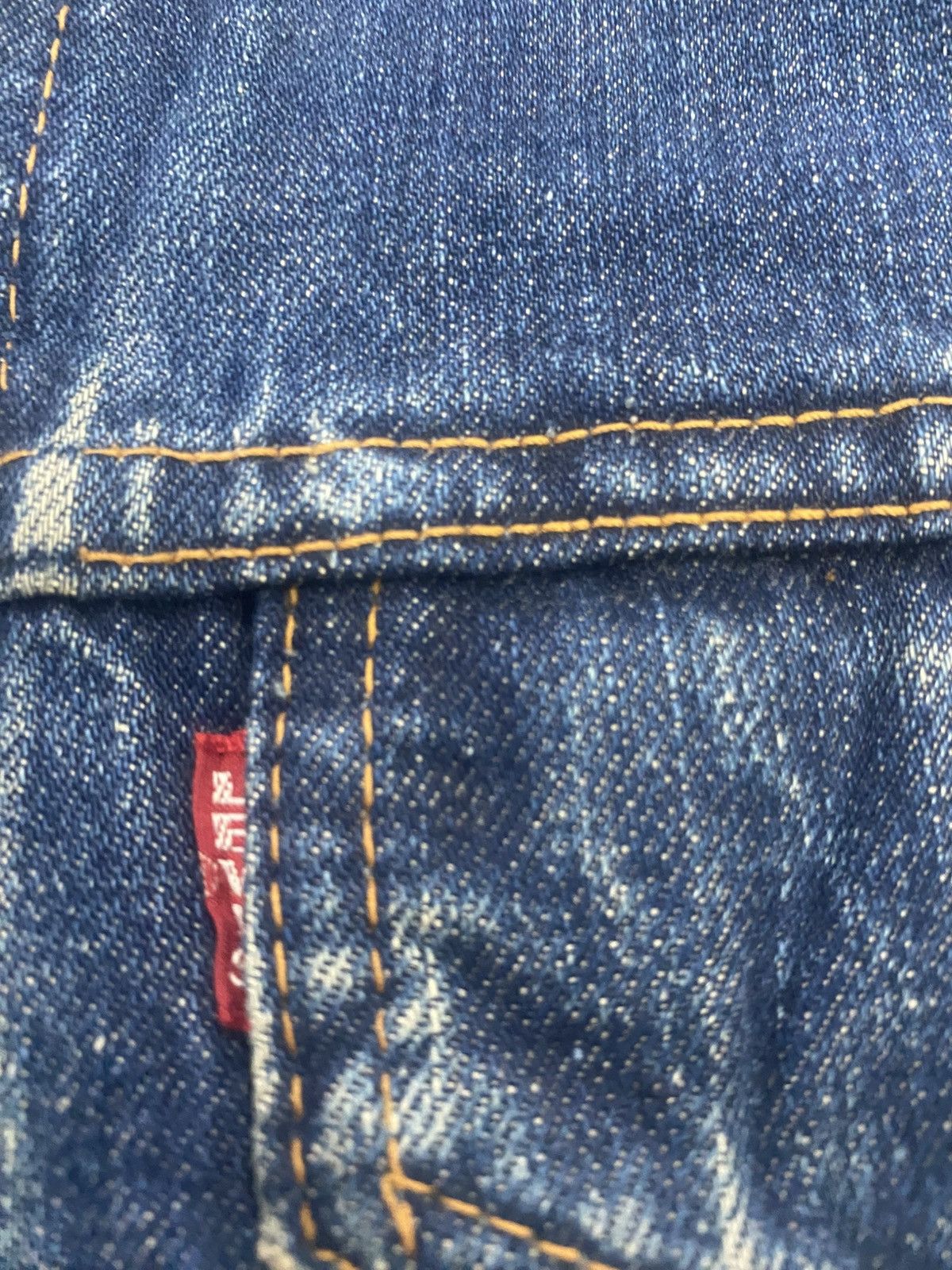 Levi's vintage levis big e jackets distres Size US L / EU 52-54 / 3 - 3 Thumbnail