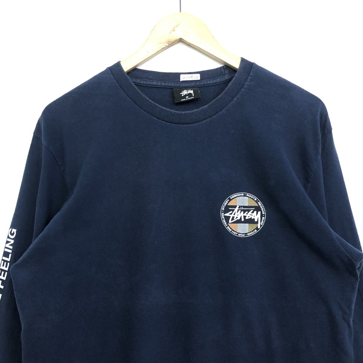 Stussy Stussy Reggae Roots For Jah Irie Feeling Long Sleeve Tee Size US M / EU 48-50 / 2 - 11 Thumbnail