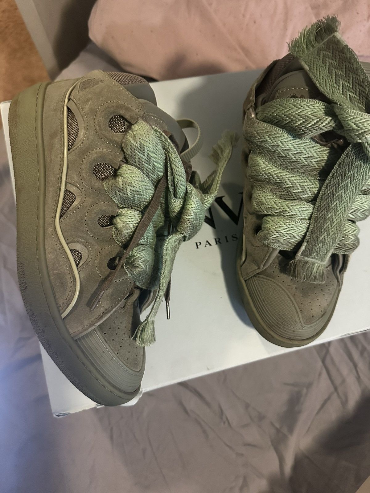 Lanvin Olive green lavins Size US 10 / IT 40 - 6 Thumbnail