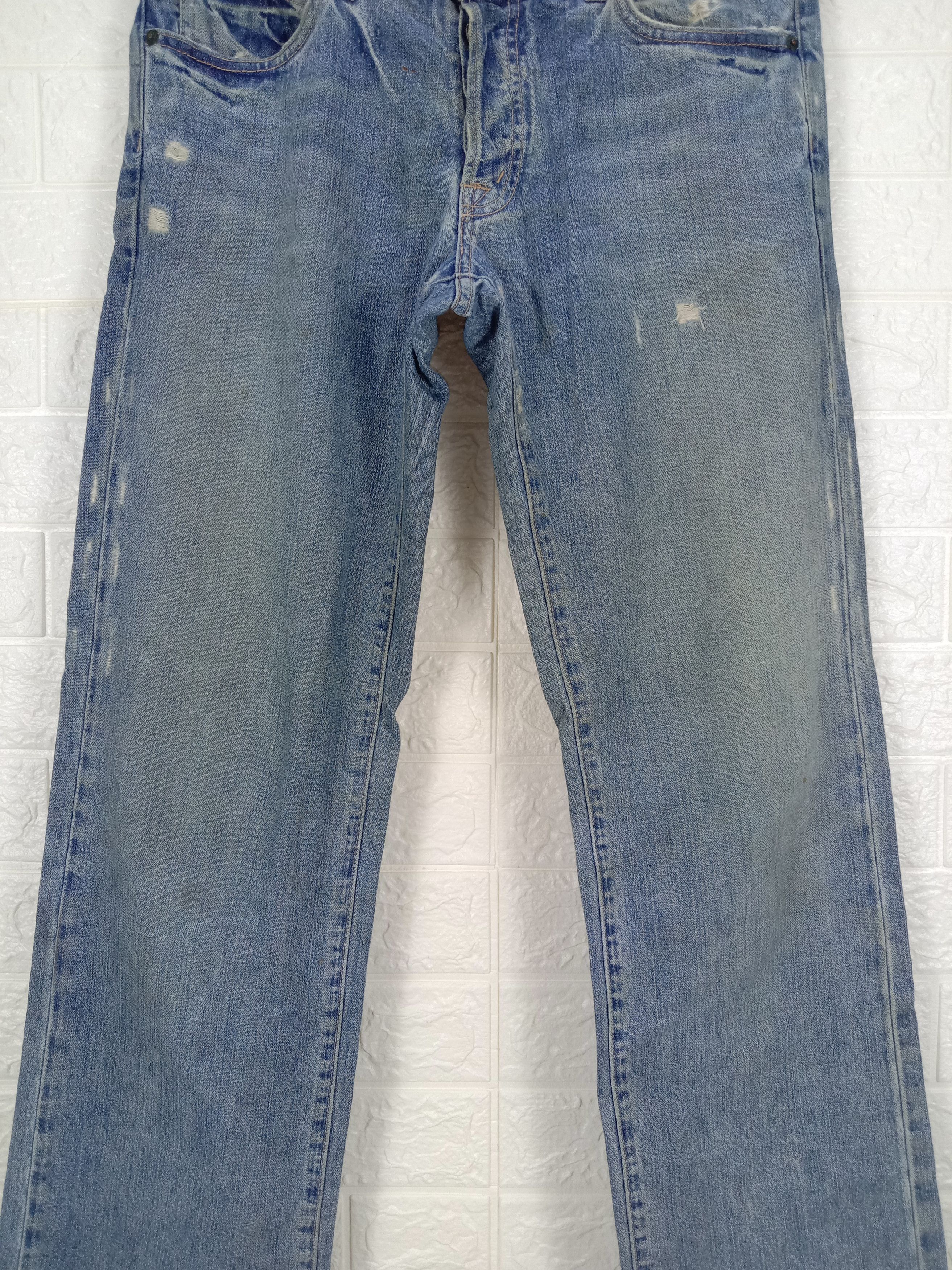 Earl Jeans Vintage Earl Jean Straight Leg Distressed Denim Size US 30 / EU 46 - 3 Thumbnail